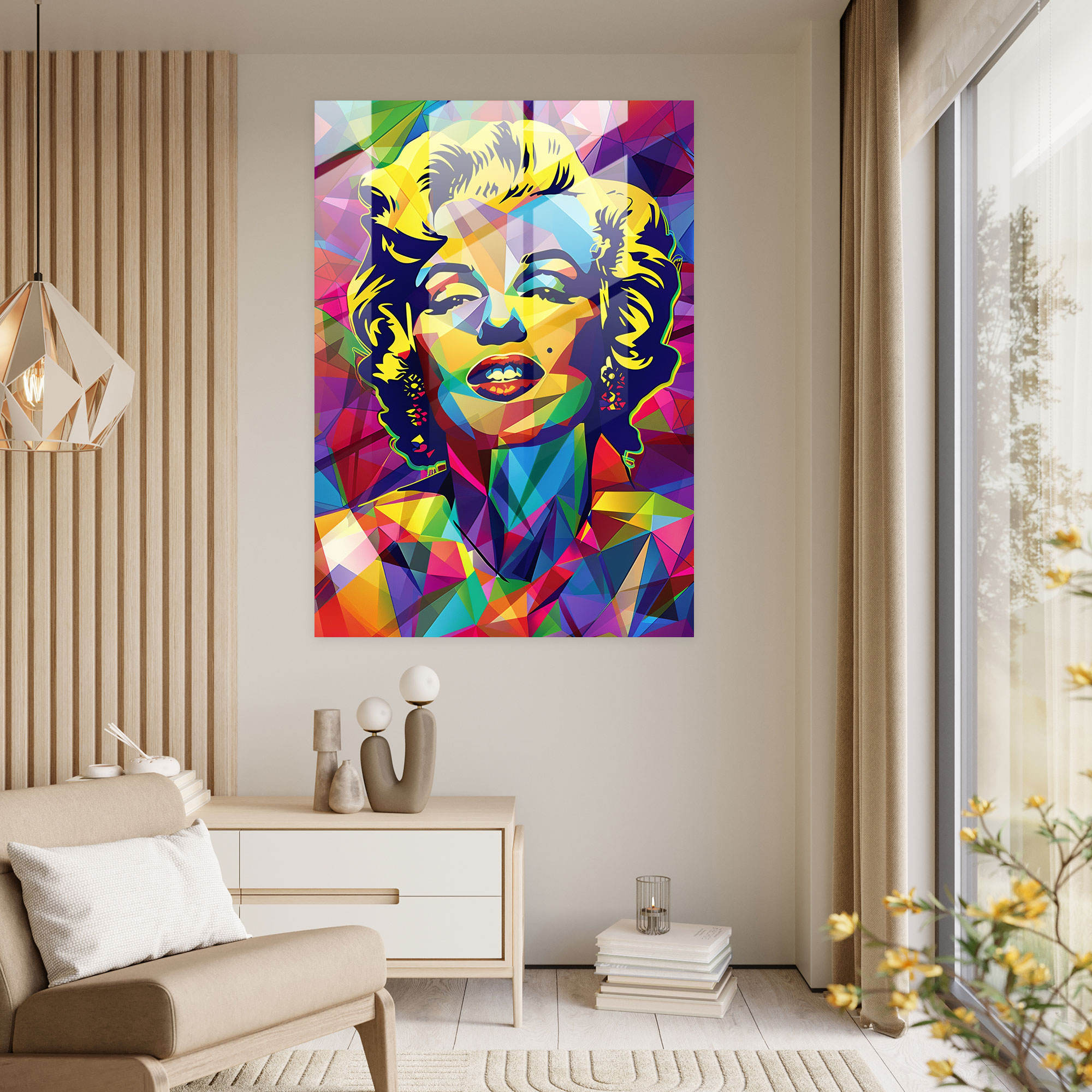 Popart Style Home Decoration - Popart, Modern Art, Colorful, Striking
