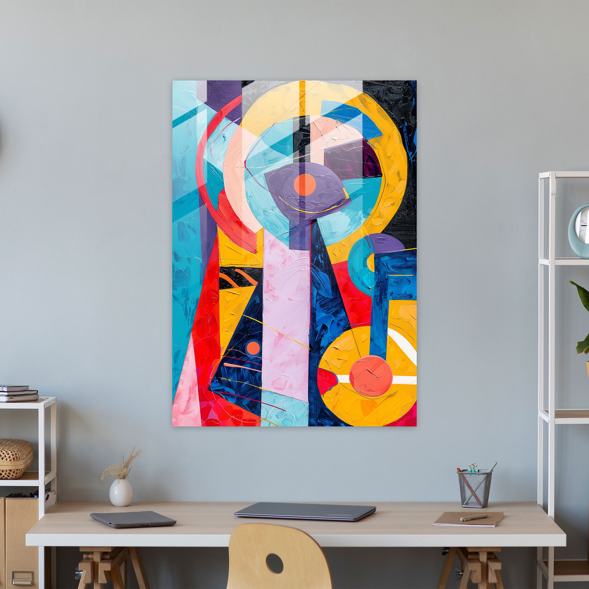 Popart Style Wall Decoration - Popart, Popart Style, Vibrant Colors, Wall Decoration