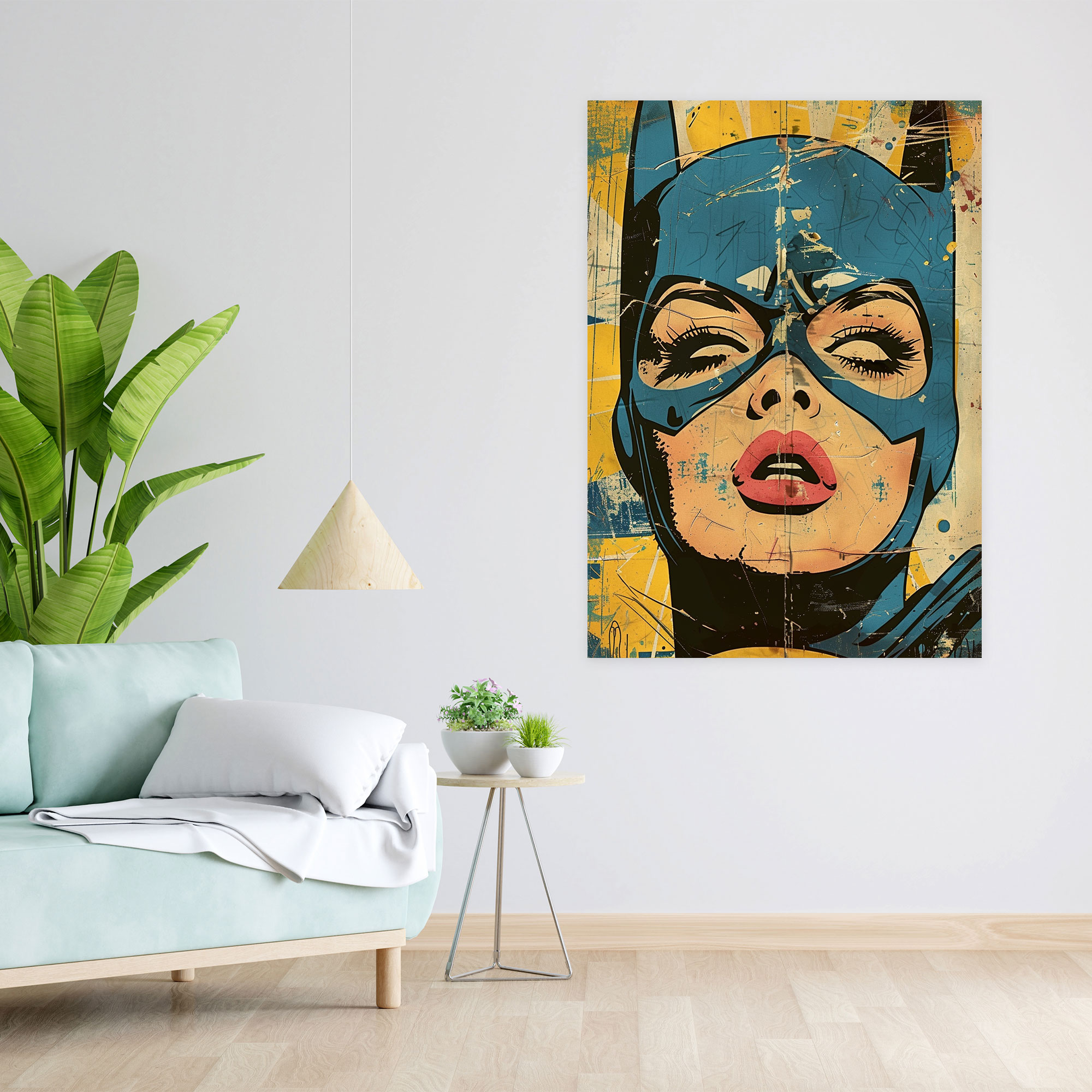 Popart Style Comic Book Covers Canvas Print - Popart, Canvas Wall Art, Home Decoration, Canvas