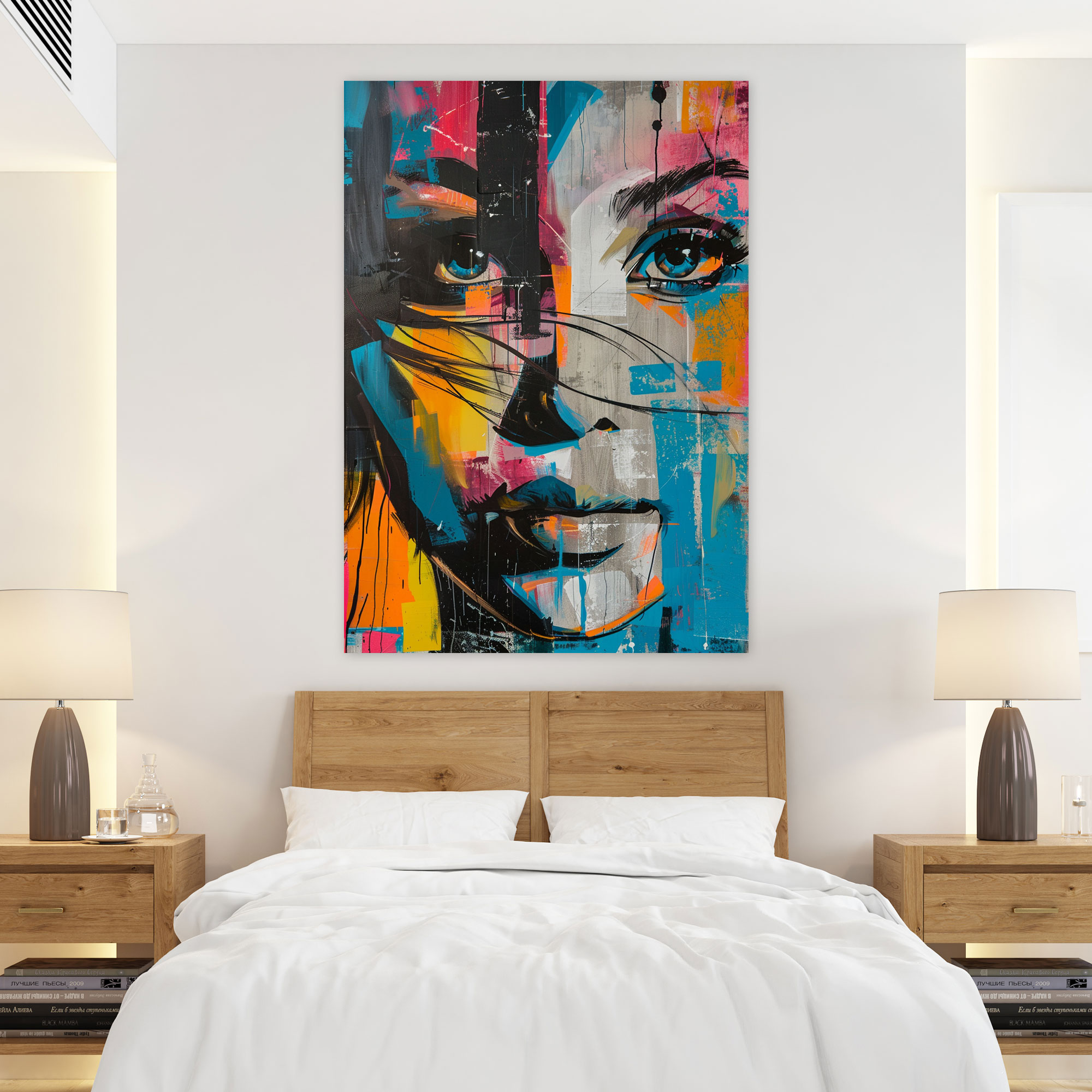 Popart Style Street Art Graffiti Wall Decoration - Popart, Home Decoration, Canvas, Wall Art