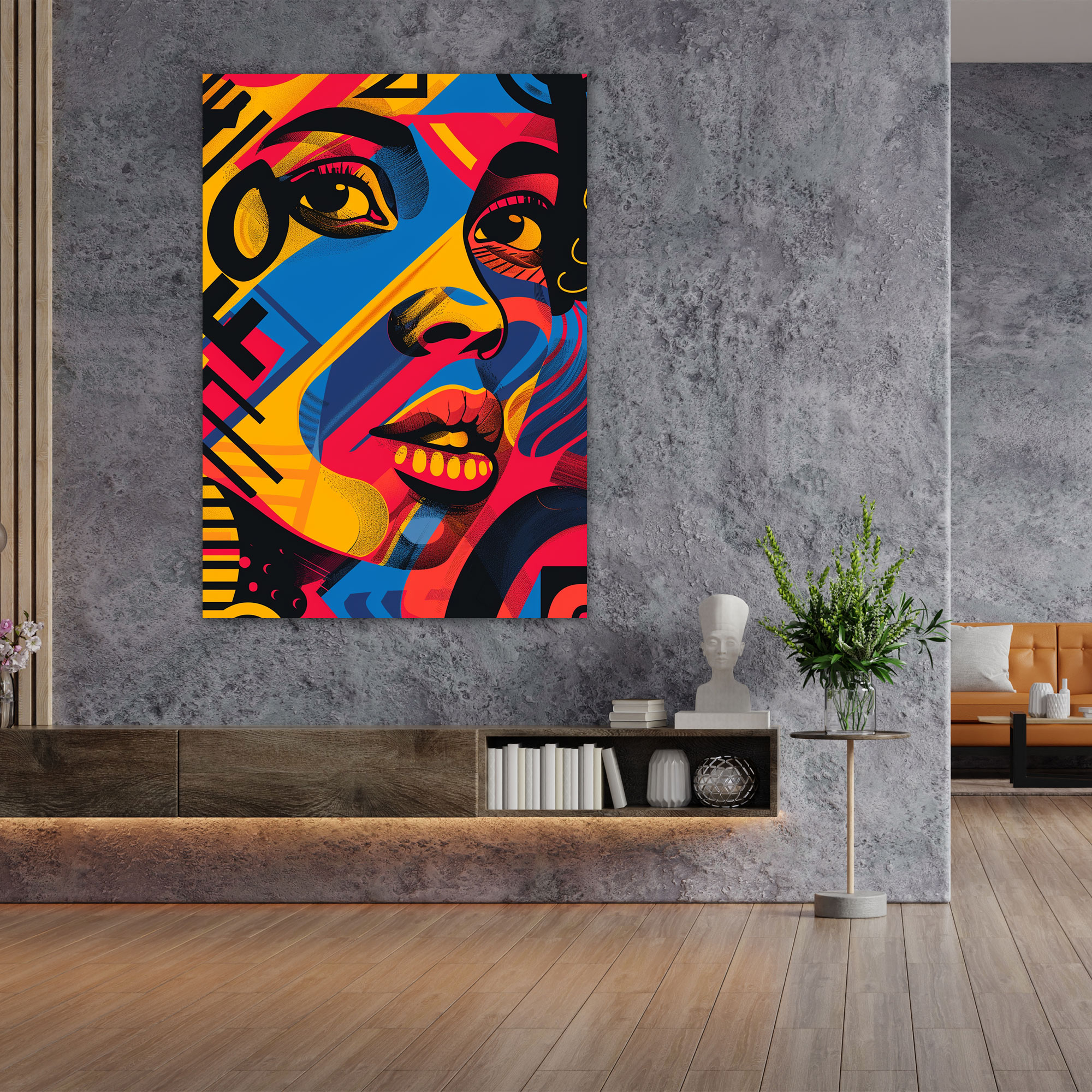 Popart Style Bold Typography Wall Decoration - Popart, Popart Style, Wall Decoration, Canvas