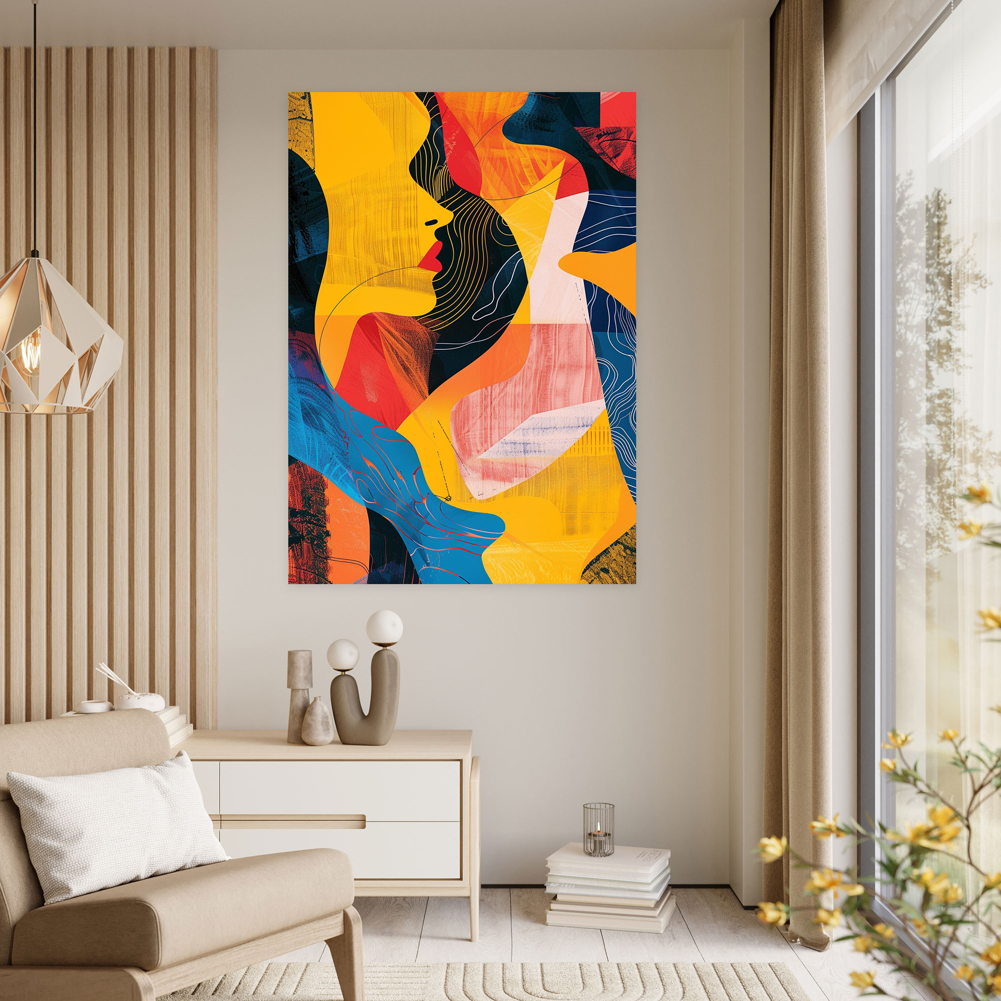 Popart Style Canvas Print - Popart, Home Decoration, Canvas Wall Art, Wall Decoration