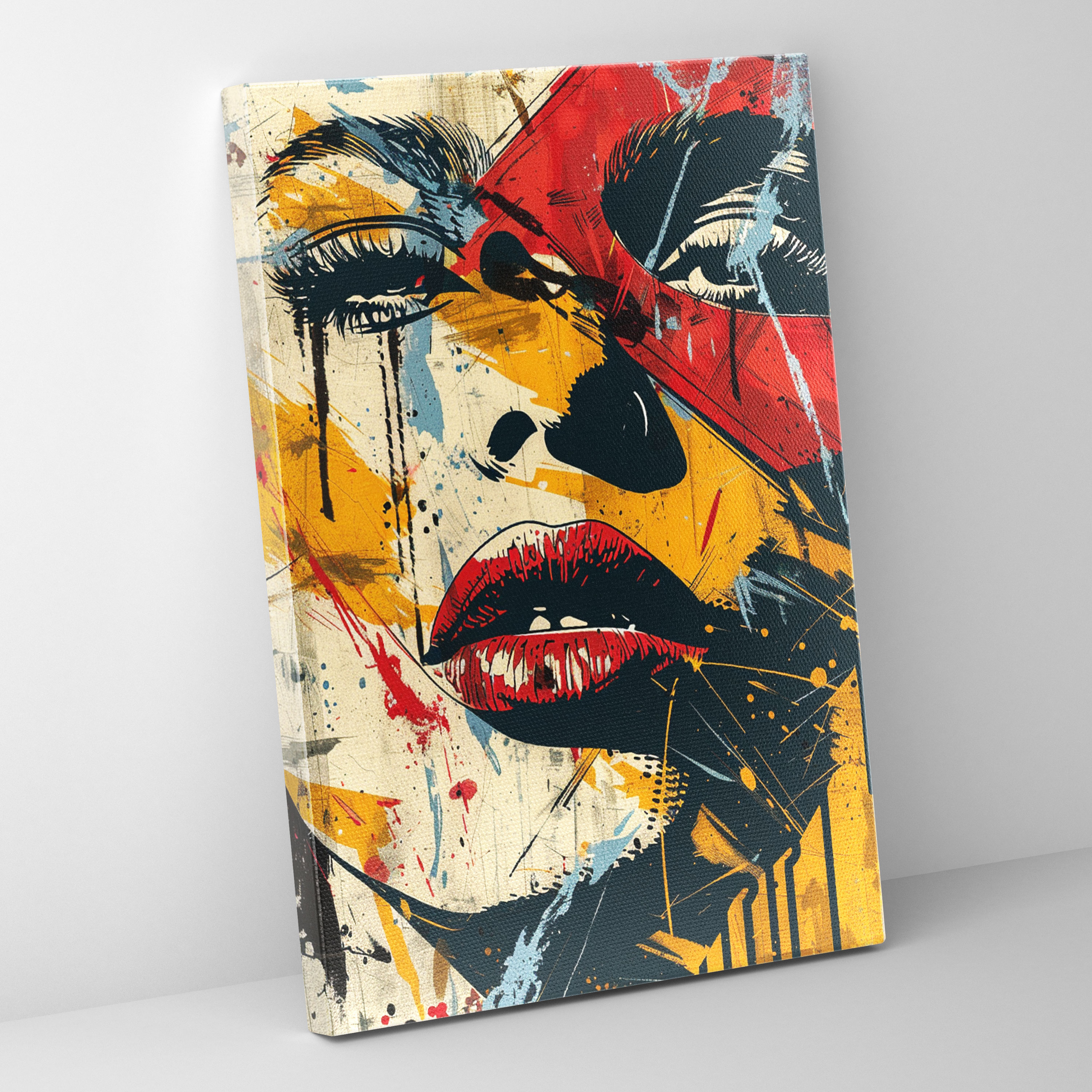 Superhero Popart Style Wall Art - Popart, Home Decoration, Wall Decoration, Popart Style