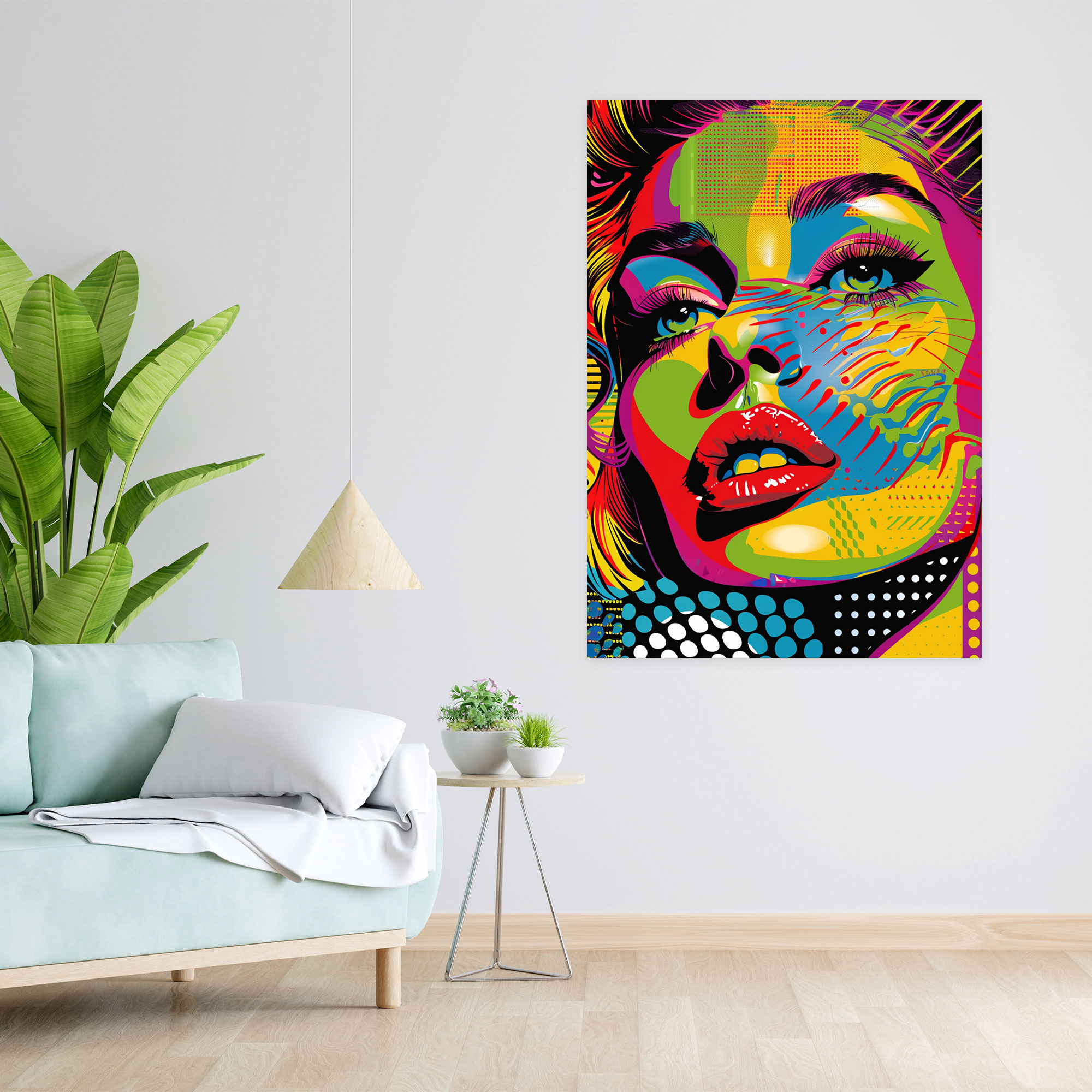 Pop Culture Popart Style Wall Art - Popart, Wall Decoration, Home Decoration, Popart Style