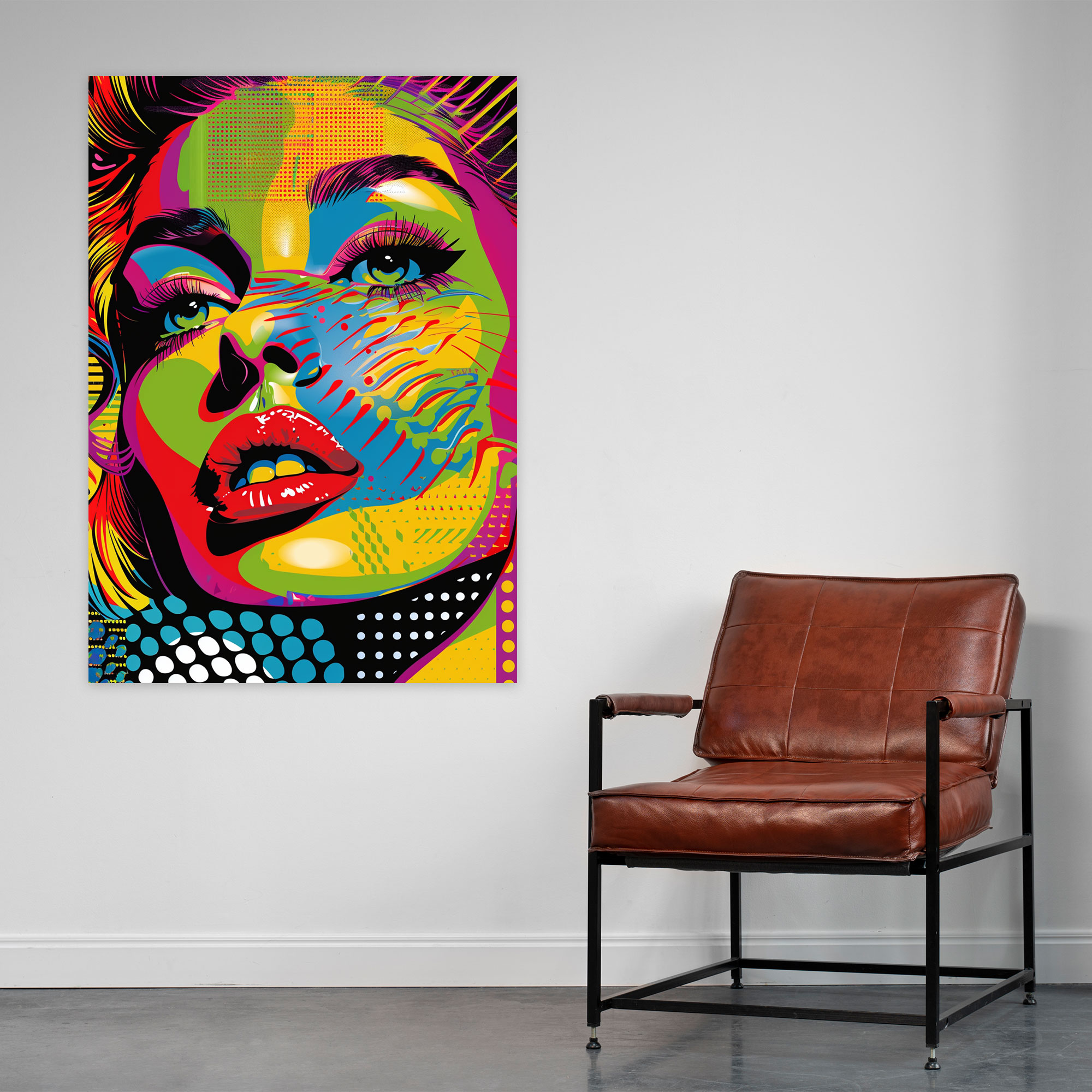 Pop Culture Popart Style Wall Art - Popart, Wall Decoration, Home Decoration, Popart Style