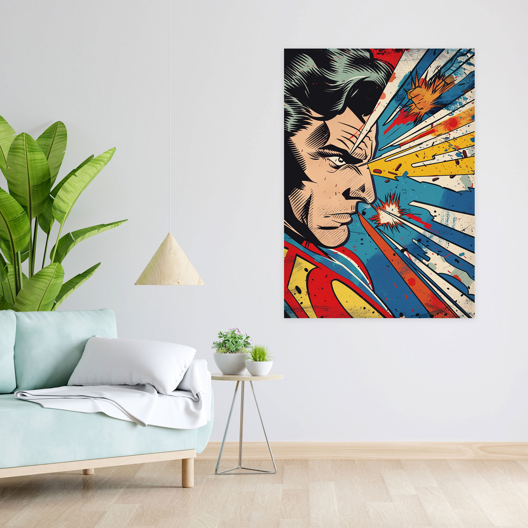 Dynamic Popart Style Canvas Print - Popart, Canvas Wall Art, Canvas Print, Wall Art