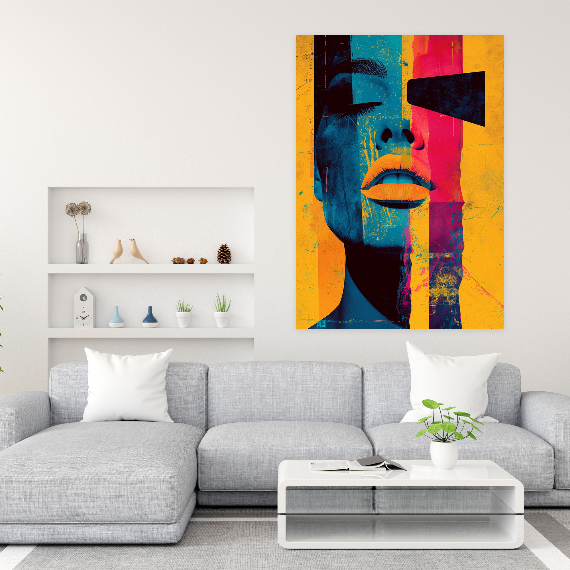 Typography Popart Style Wall Decoration - Popart, Home Decoration, Popart Style, Canvas Wall Art