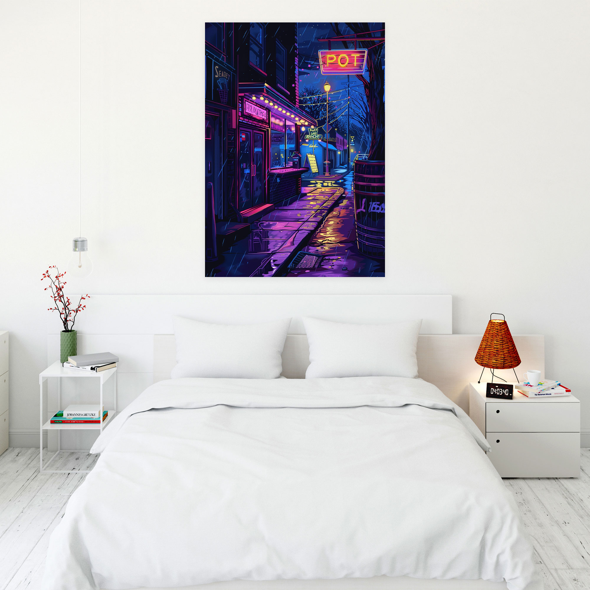 Neon Popart Style Canvas Print - Popart, Canvas Print, Home Decoration, Wall Art