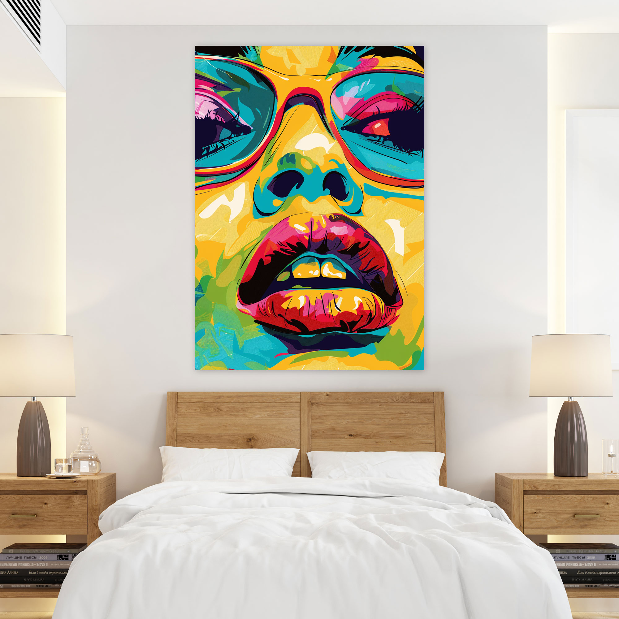 Popart Style Canvas Print - Popart, Canvas Wall Art, Wall Art, Home Decoration