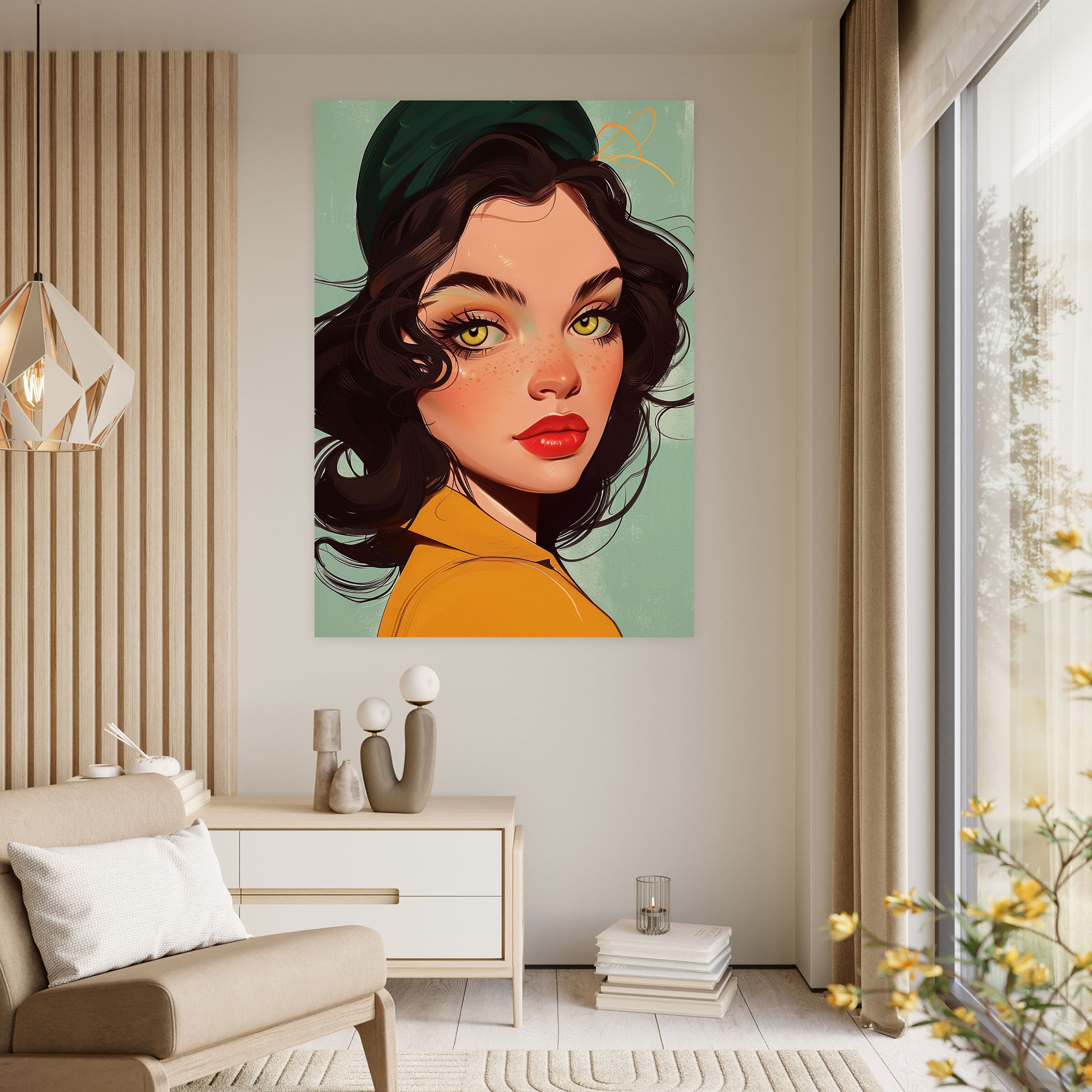 Popart Style Wall Art - Popart, Home Decoration, Canvas, Wall Art