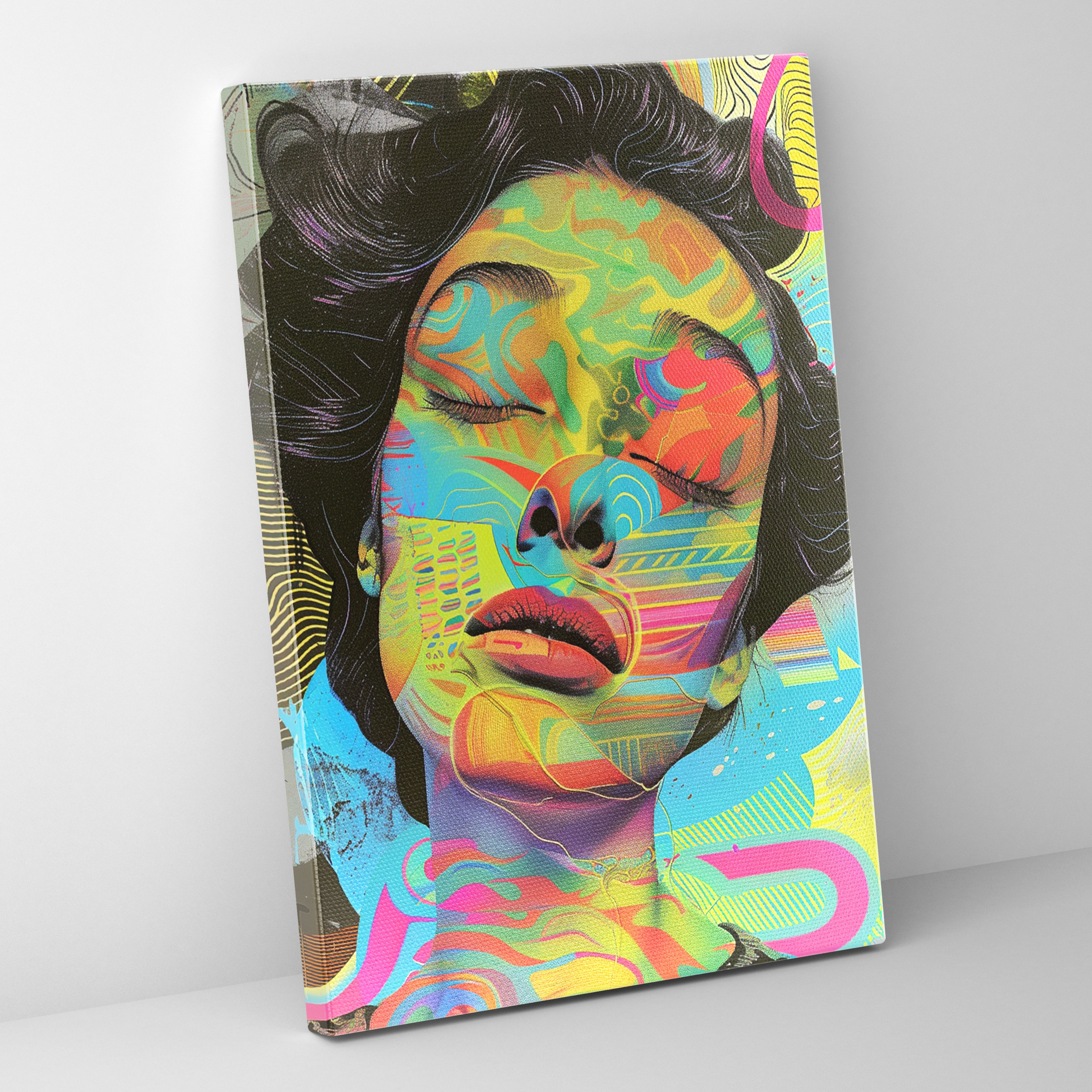 Popart Style Canvas Print - Popart, Canvas Wall Art, Home Decoration, Wall Art