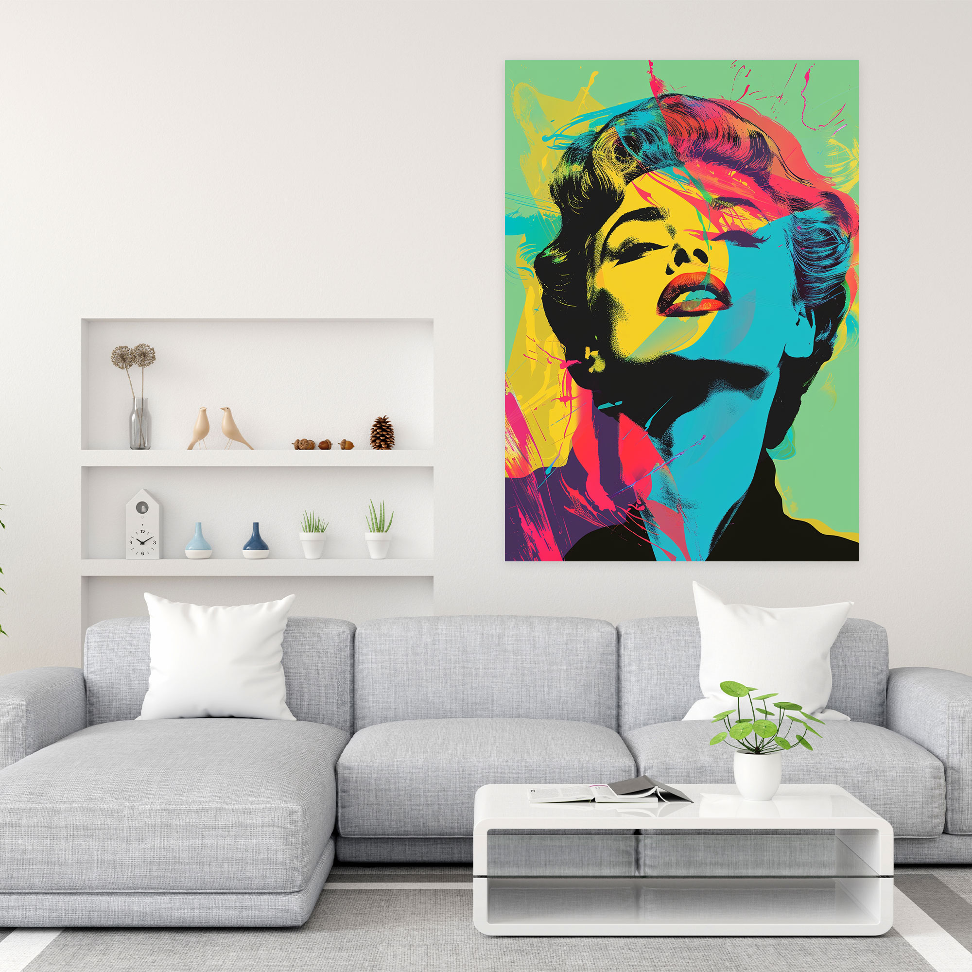 Popart Style Wall Art - Popart, Canvas, Canvas Wall Art, Wall Art