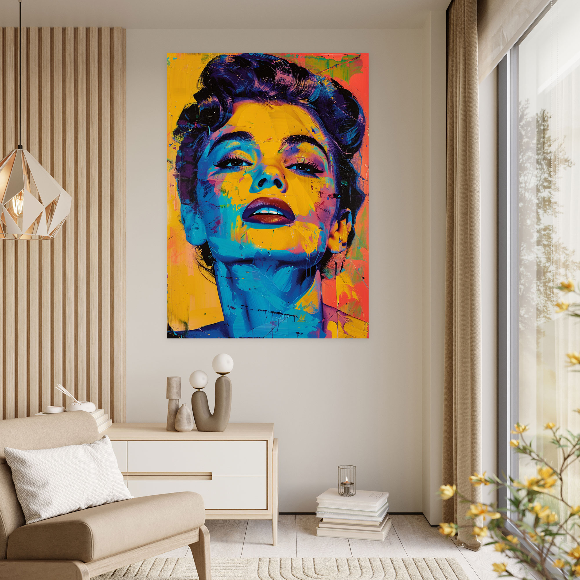 Popart Style Wall Decoration - Popart, Home Decoration, Canvas, Canvas Wall Art
