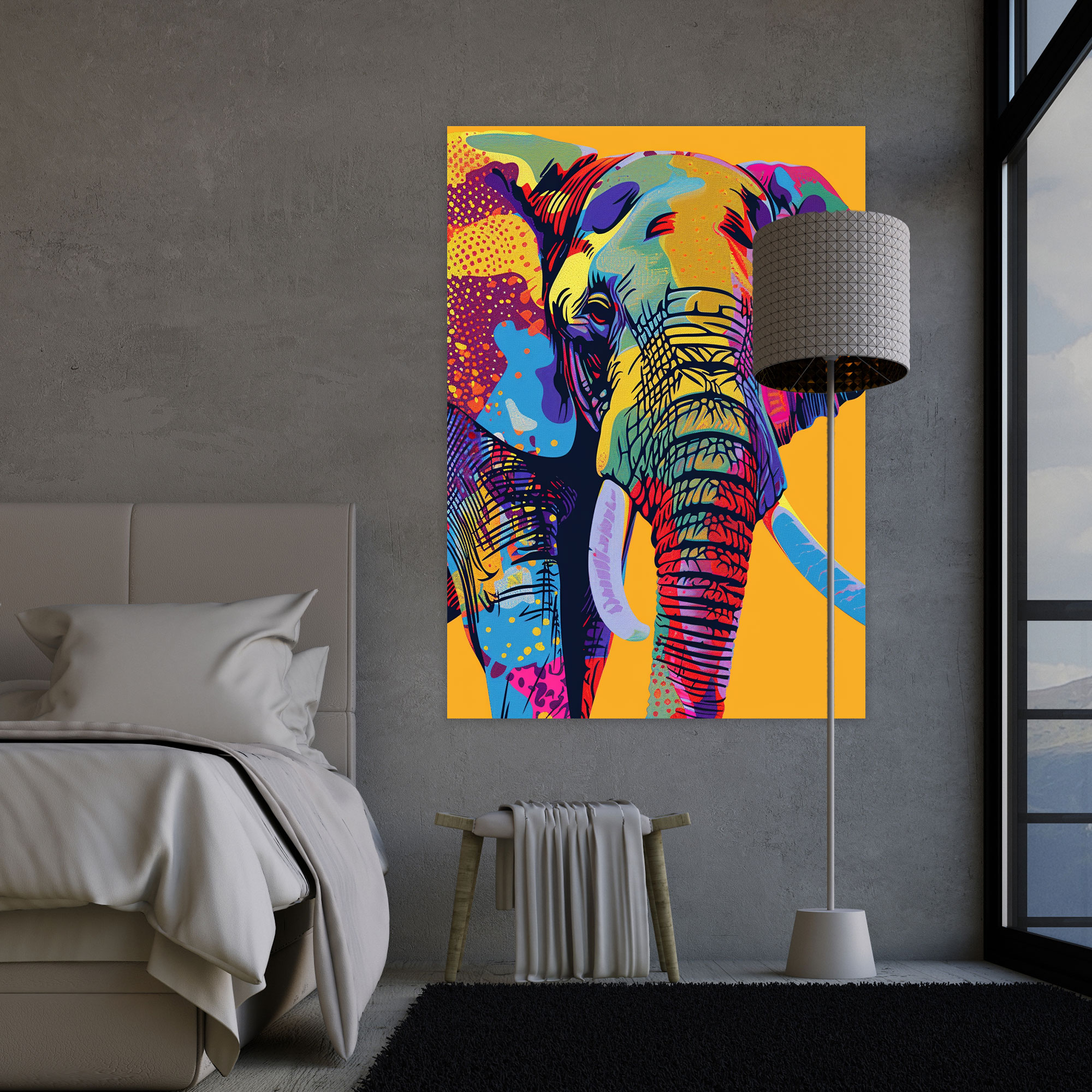 Popart Style Wall Art - Popart, Canvas Wall Art, Home Decoration, Wall Art
