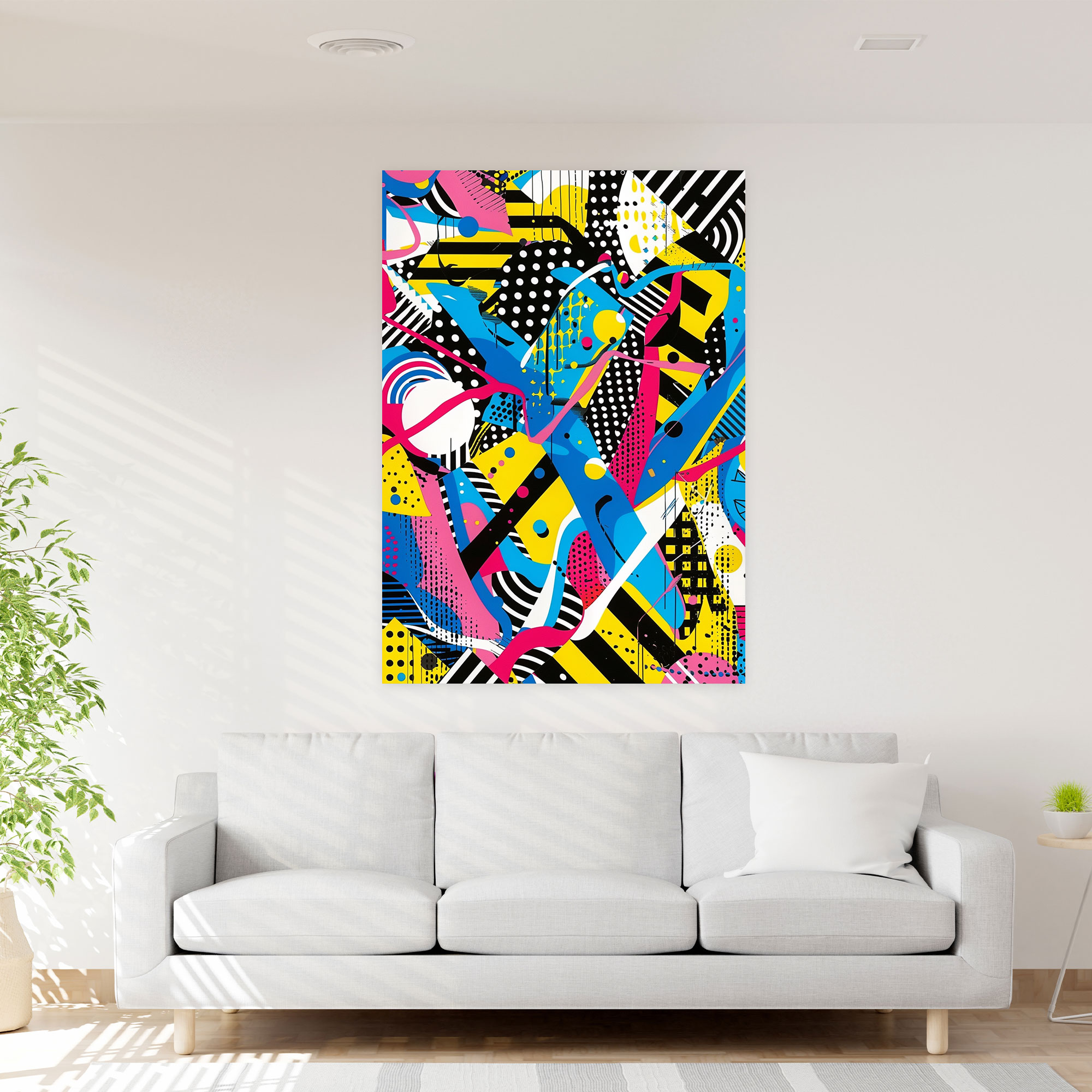 Popart Style Canvas Print - Popart, Wall Decoration, Home Decoration, Popart Style