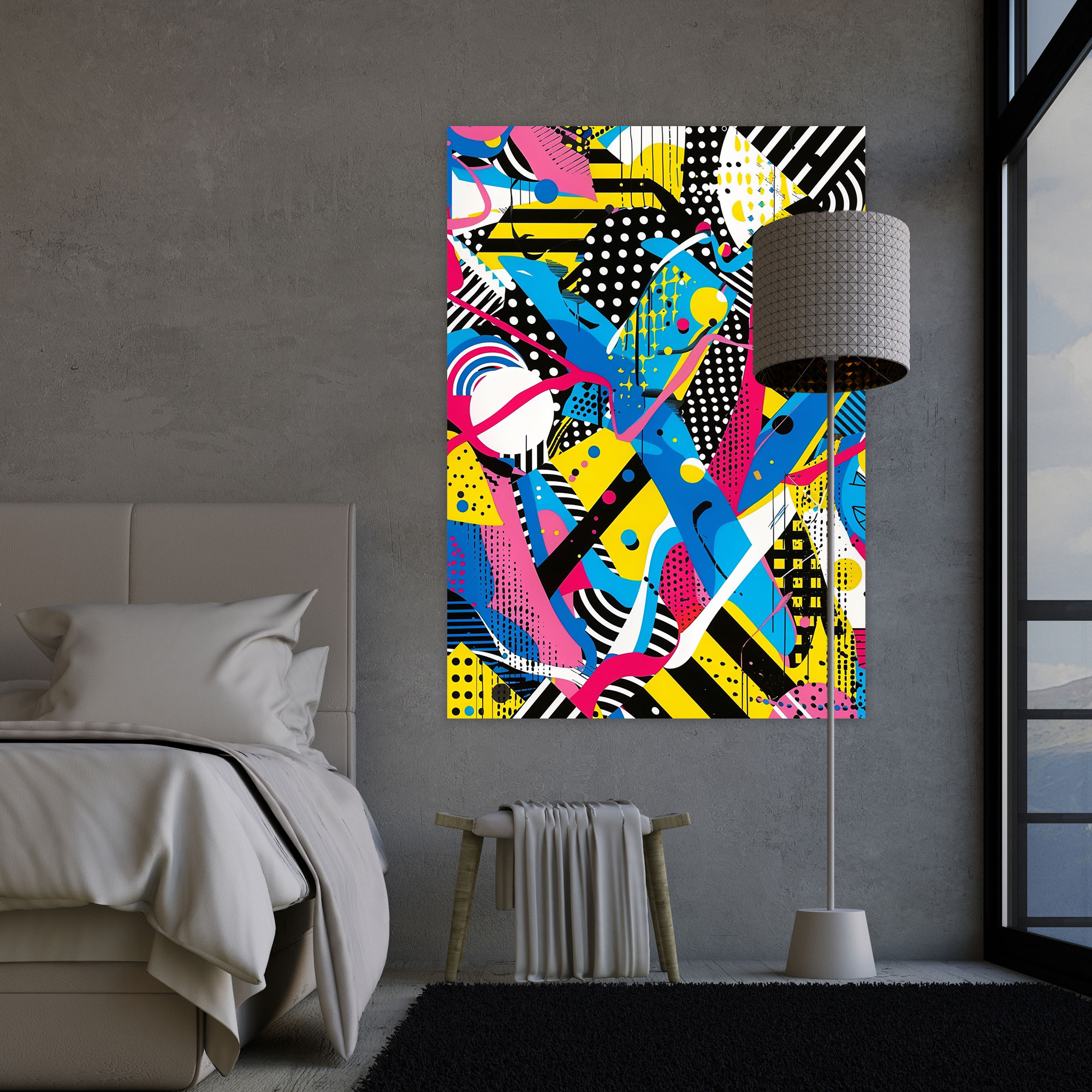 Popart Style Canvas Print - Popart, Wall Decoration, Home Decoration, Popart Style