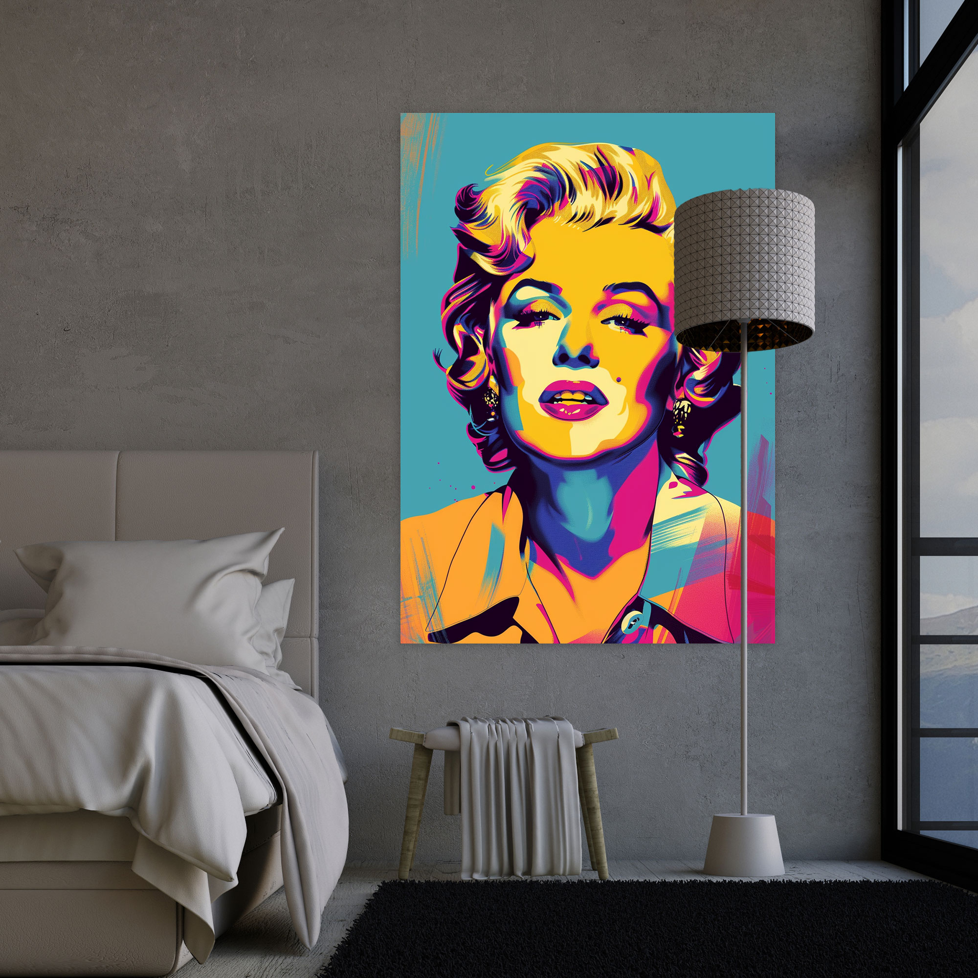 Popart Style Canvas Print - Popart, Canvas Wall Art, Wall Art, Wall Decoration