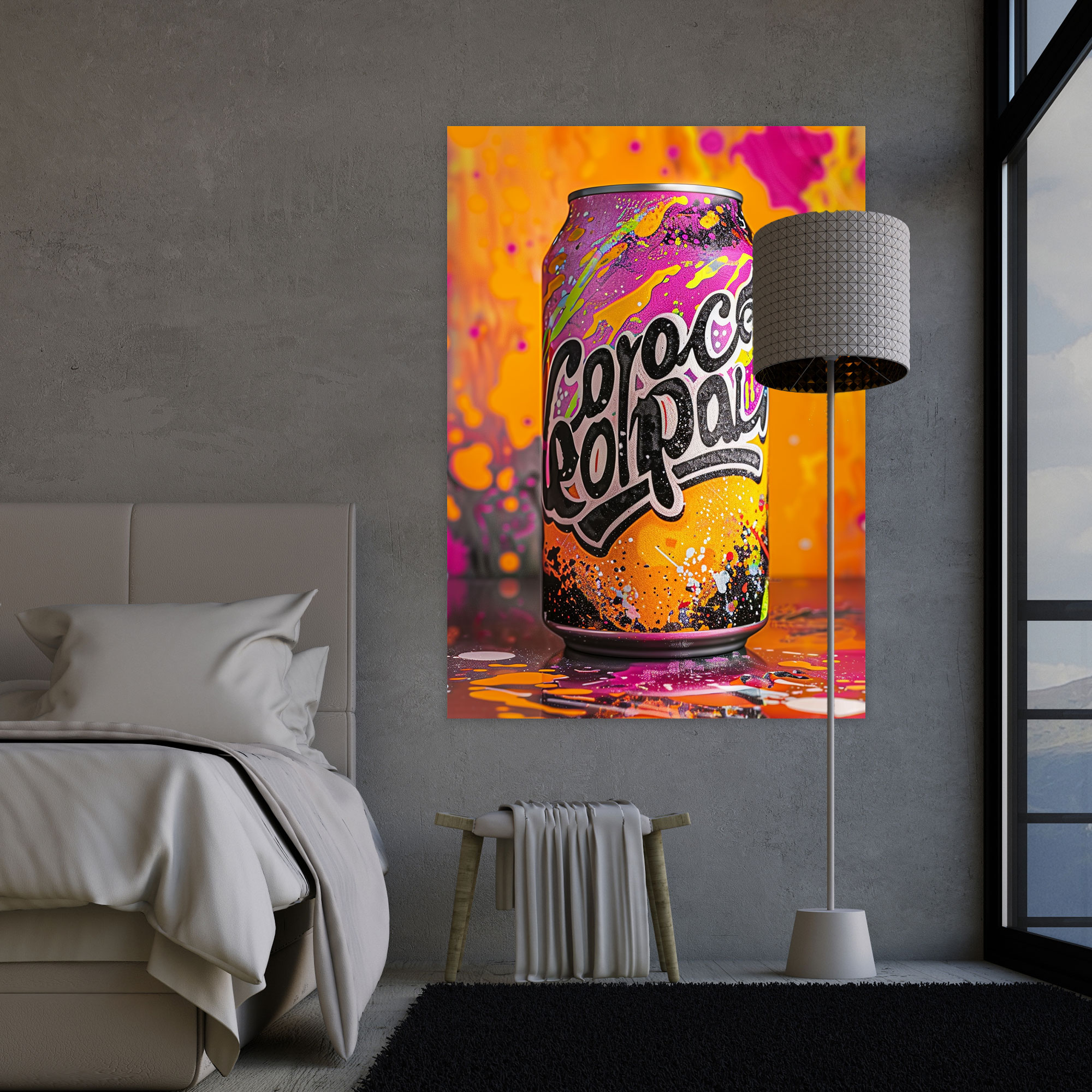 Popart Style Wall Art - Popart, Wall Decoration, Canvas Print, Wall Art