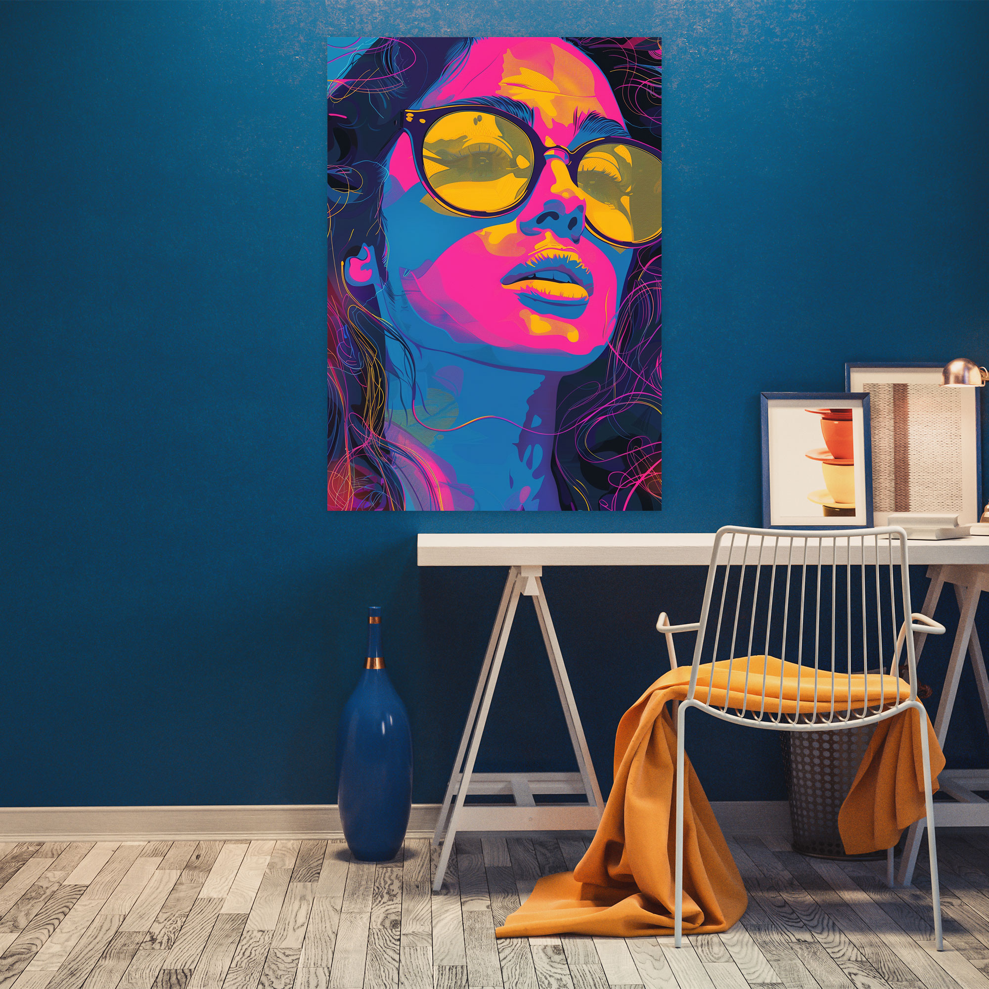 Popart Style Wall Decoration - Popart, Canvas Wall Art, Wall Decoration, Wall Art