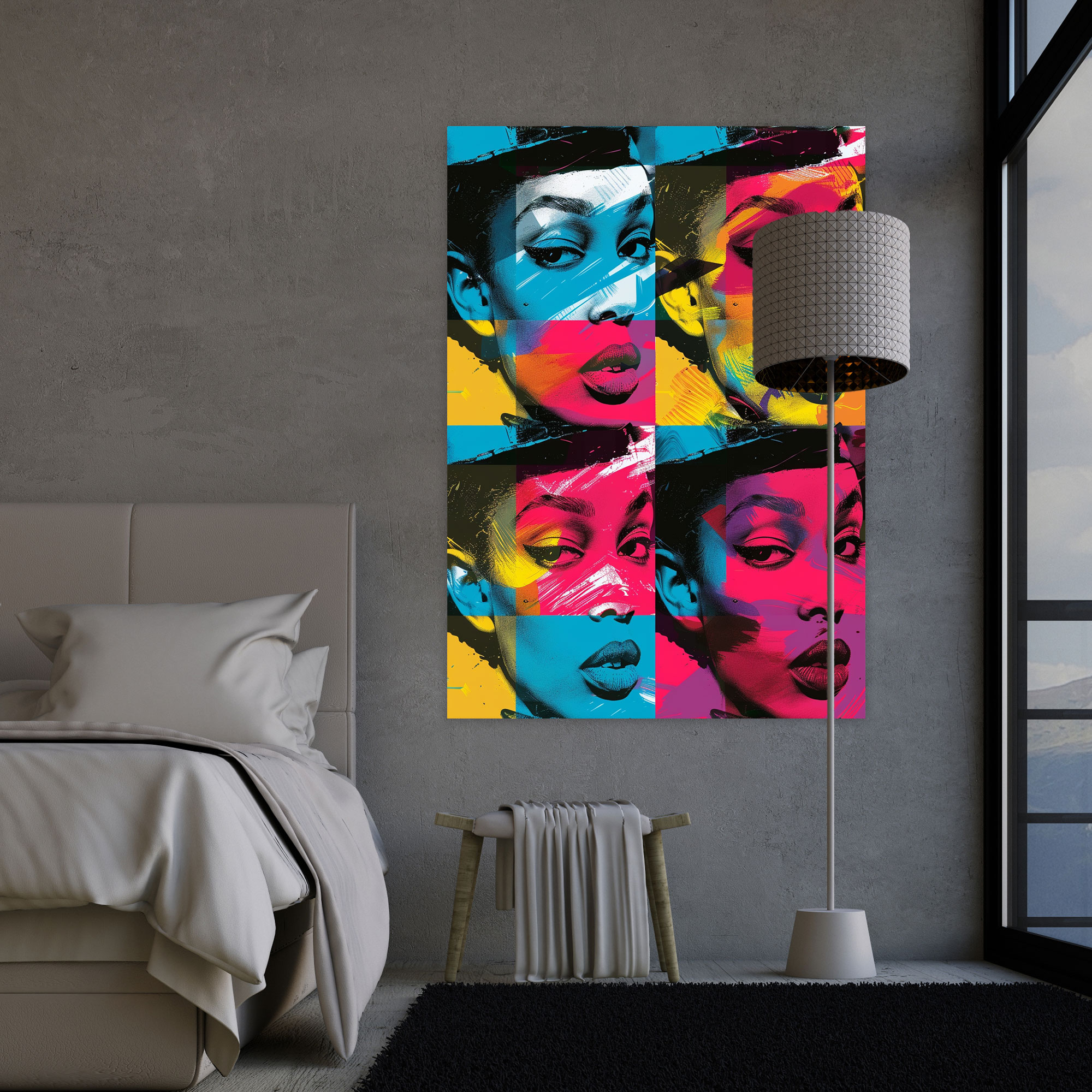 Popart Style Canvas Print - Popart, Wall Decoration, Popart Style, Wall Art