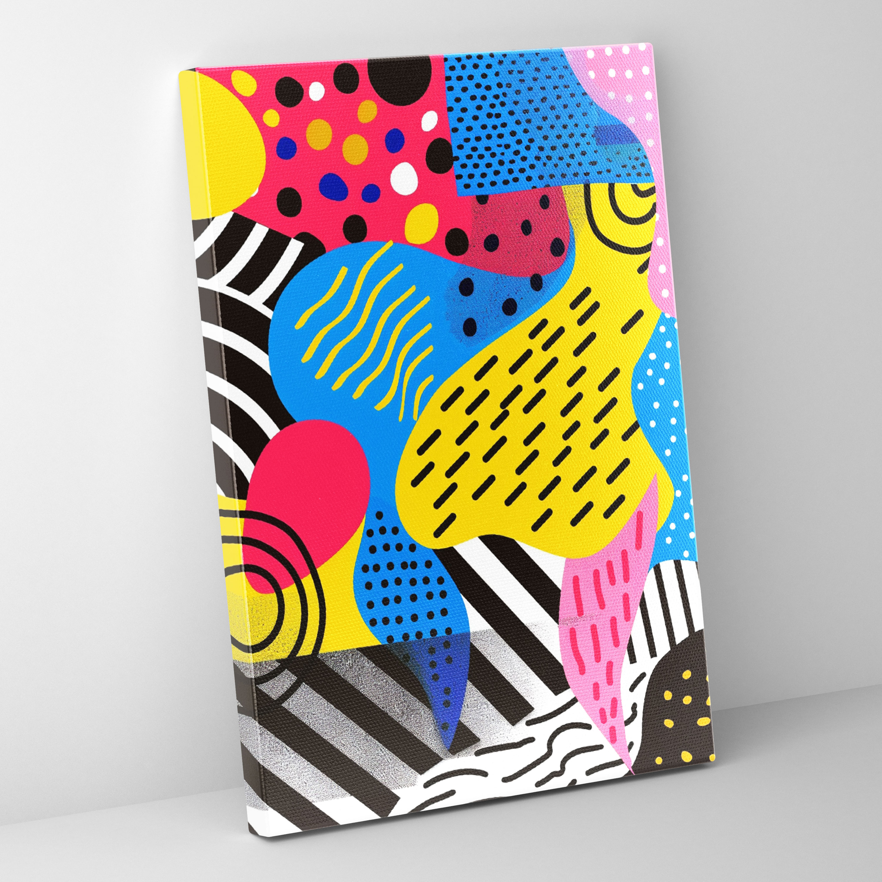 Popart Style Canvas Print - Popart, Wall Art, Home Decoration, Canvas Wall Art