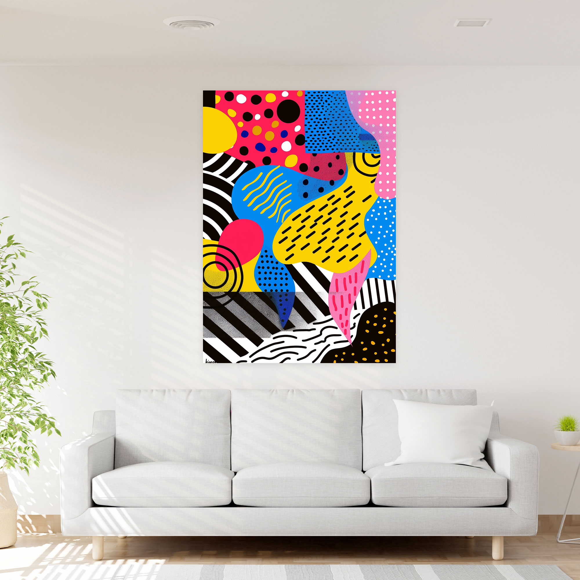 Popart Style Canvas Print - Popart, Wall Art, Home Decoration, Canvas Wall Art