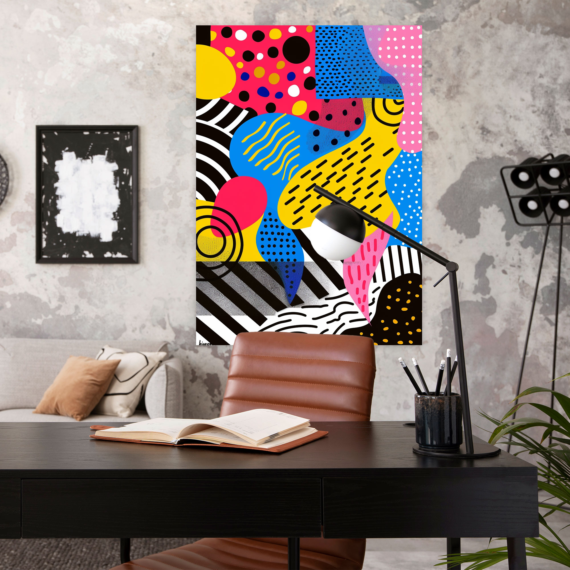 Popart Style Canvas Print - Popart, Wall Art, Home Decoration, Canvas Wall Art