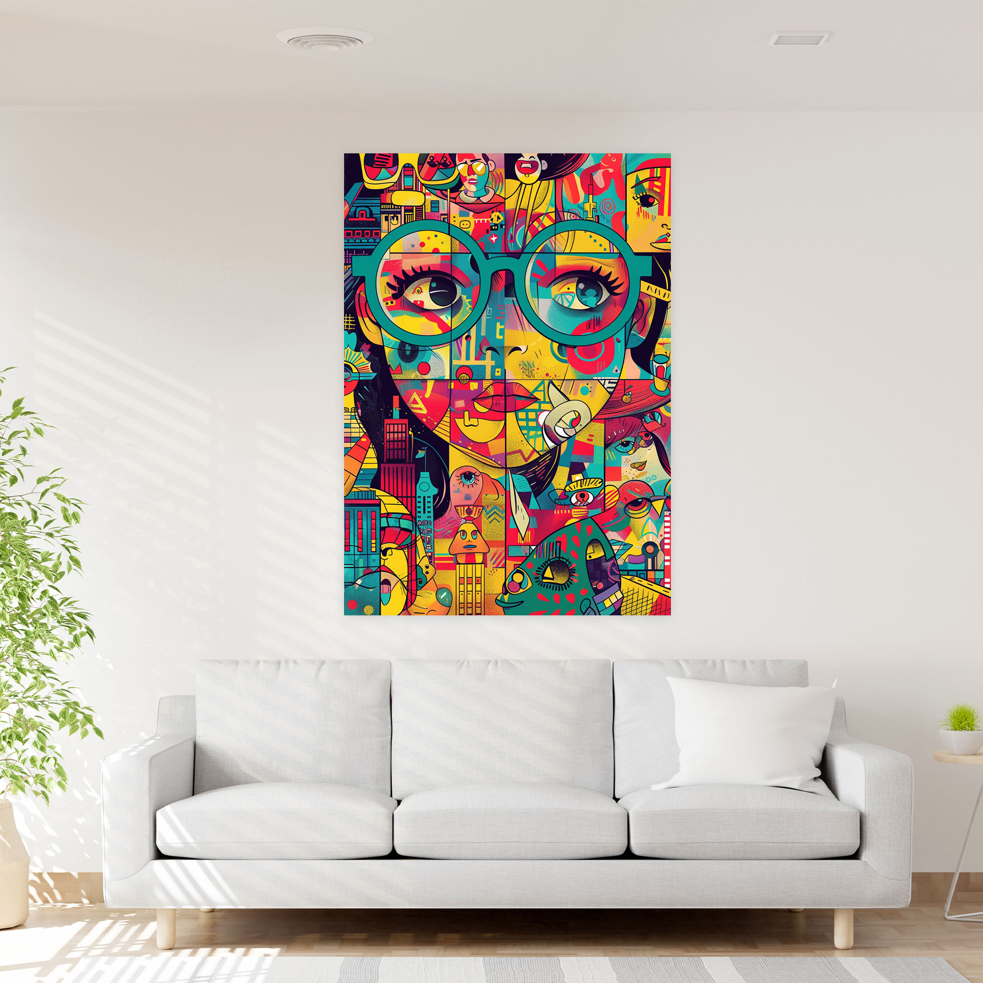 Popart Style Wall Art - Popart, Canvas Print, Wall Art, Canvas Wall Art