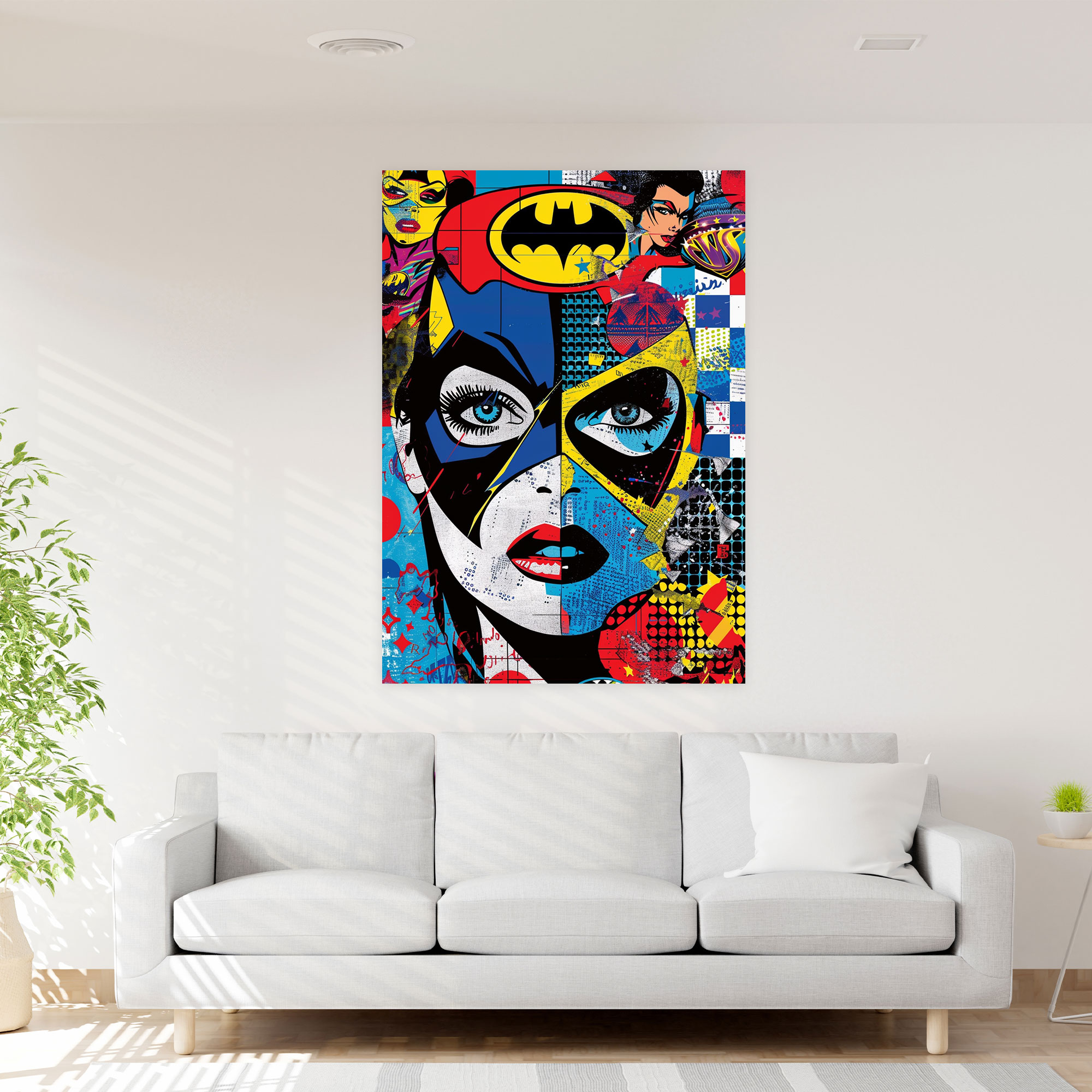 Popart Style Canvas Print - Popart, Popart Style, Home Decoration, Wall Decoration