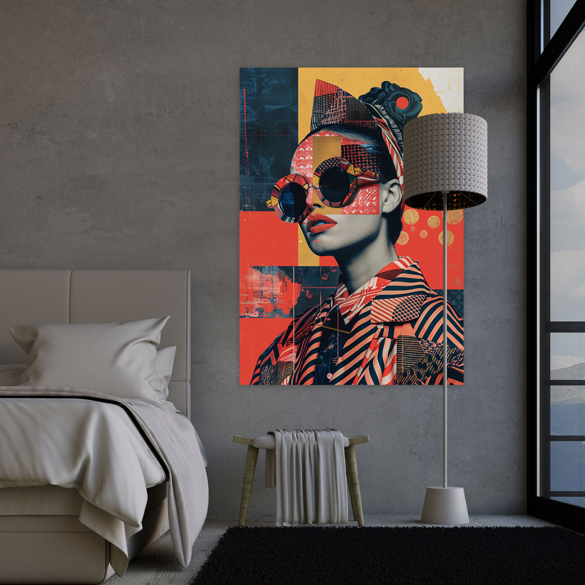Contemporary Popart Style Canvas Print - Popart, Canvas, Wall Decoration, Popart Style