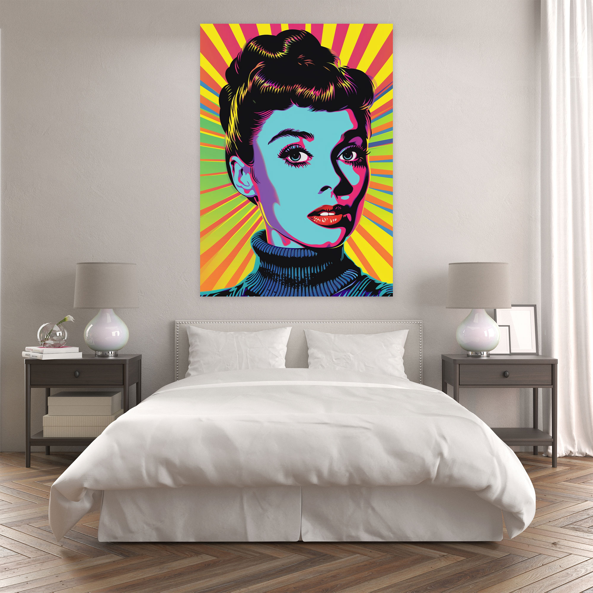 Popart Style Celebrity Canvas Print - Popart, Home Decoration, Portraits, Wall Decoration