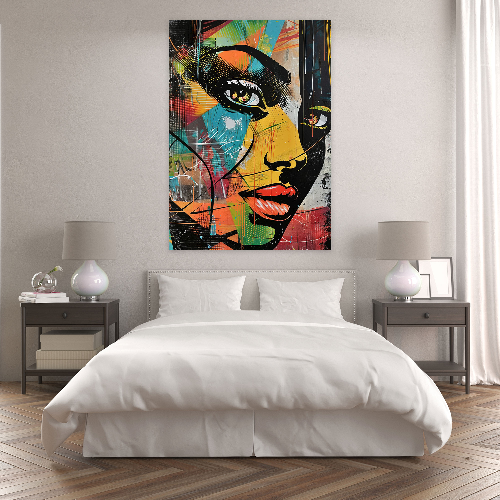 Urban Popart Style Canvas Print - Popart, Urban, Wall Art, Popart Style