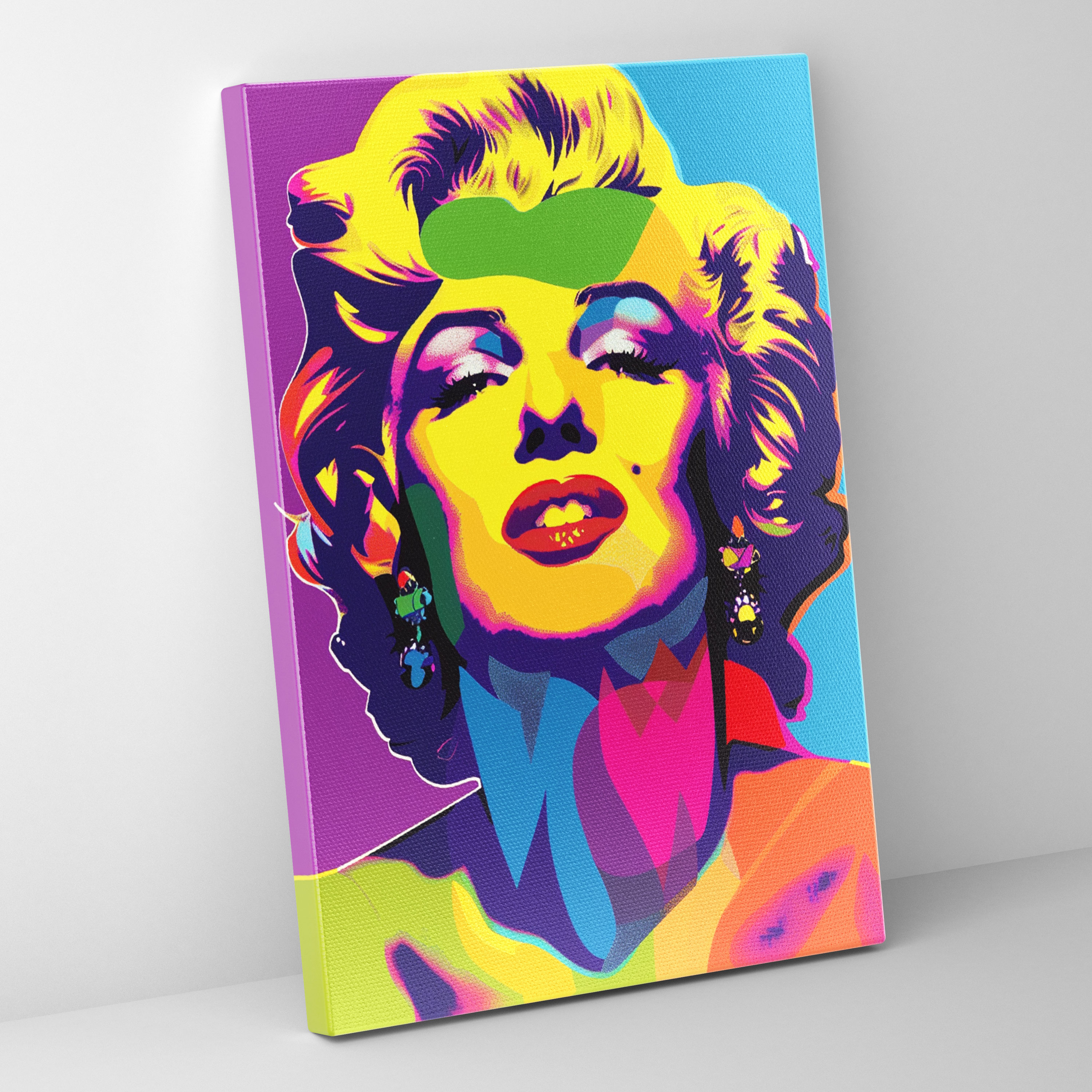 Popart Style Wall Art - Popart, Retro, Wall Art, Bright Colors