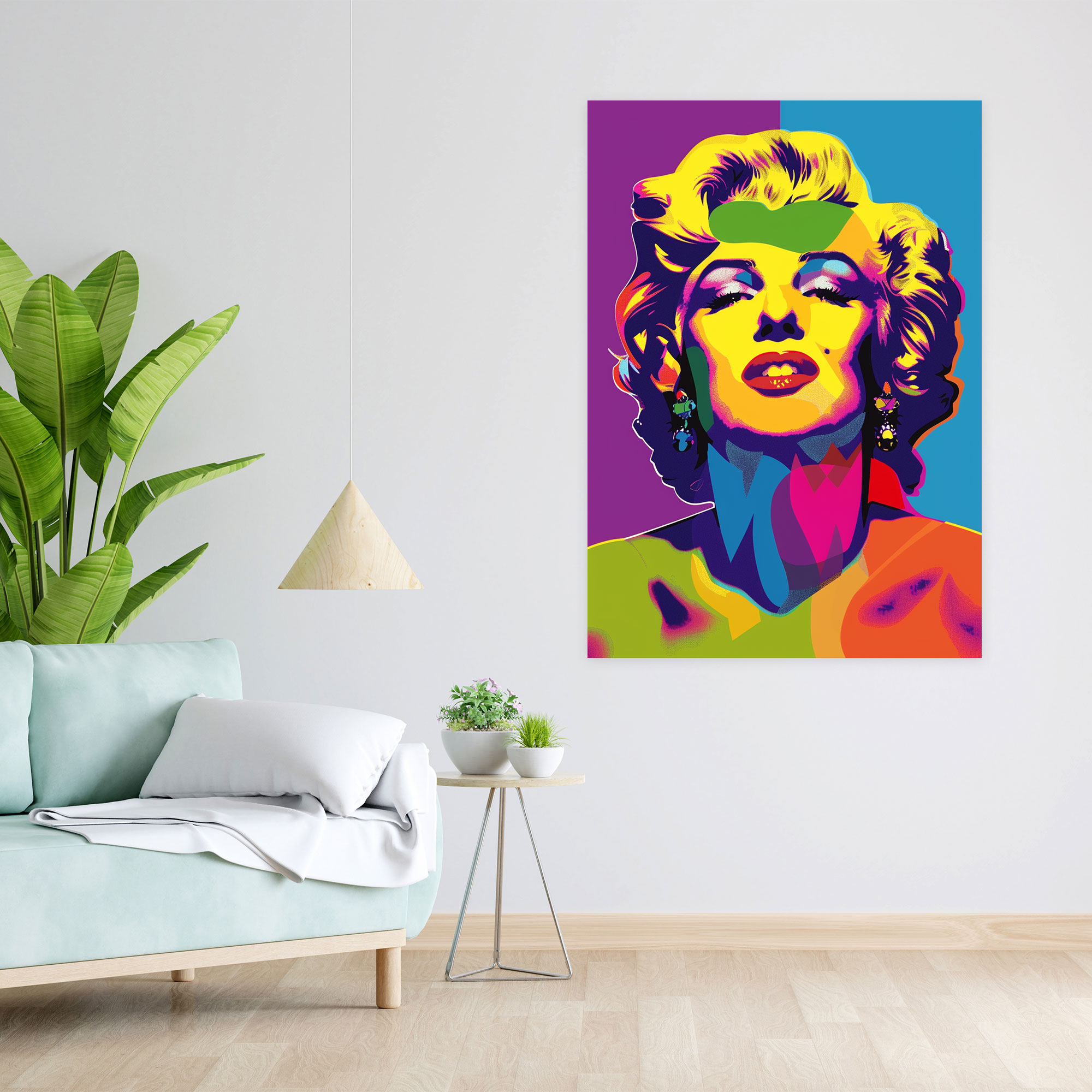 Popart Style Wall Art - Popart, Retro, Wall Art, Bright Colors
