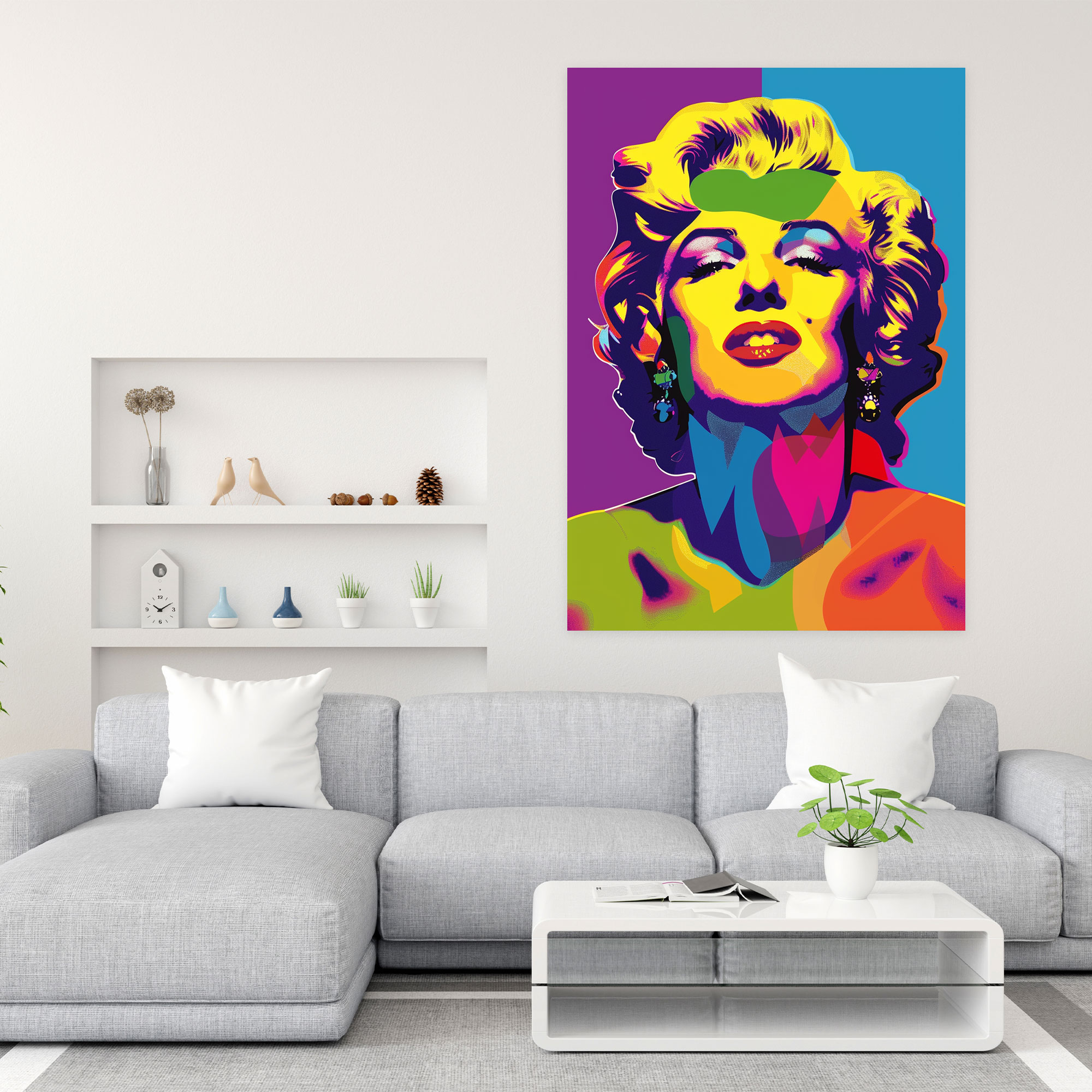 Popart Style Wall Art - Popart, Retro, Wall Art, Bright Colors