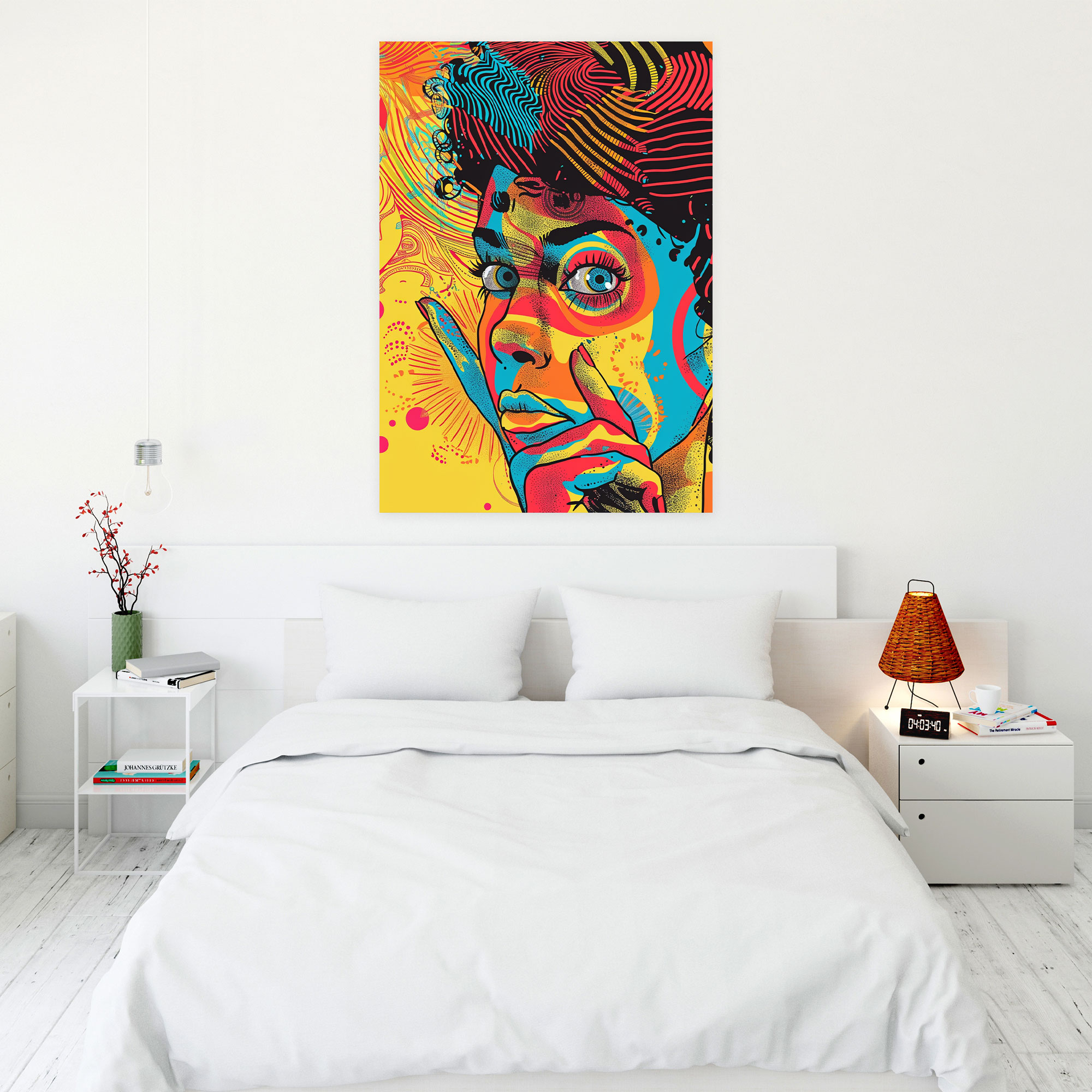 Popart Style Canvas Print - Popart, Popart Style, Wall Art, Wall Decoration