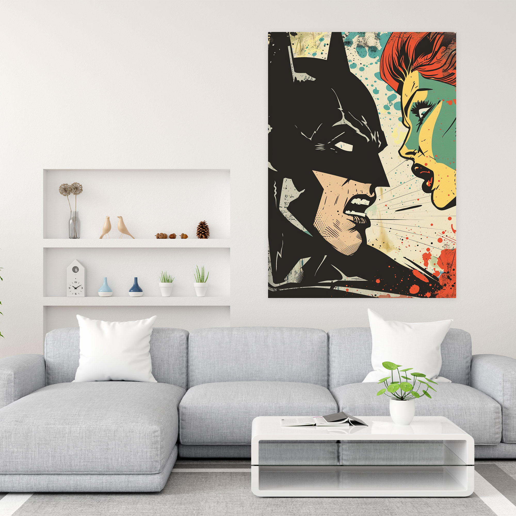 Popart Style Wall Art - Popart, Wall Decoration, Comic Book, Wall Art