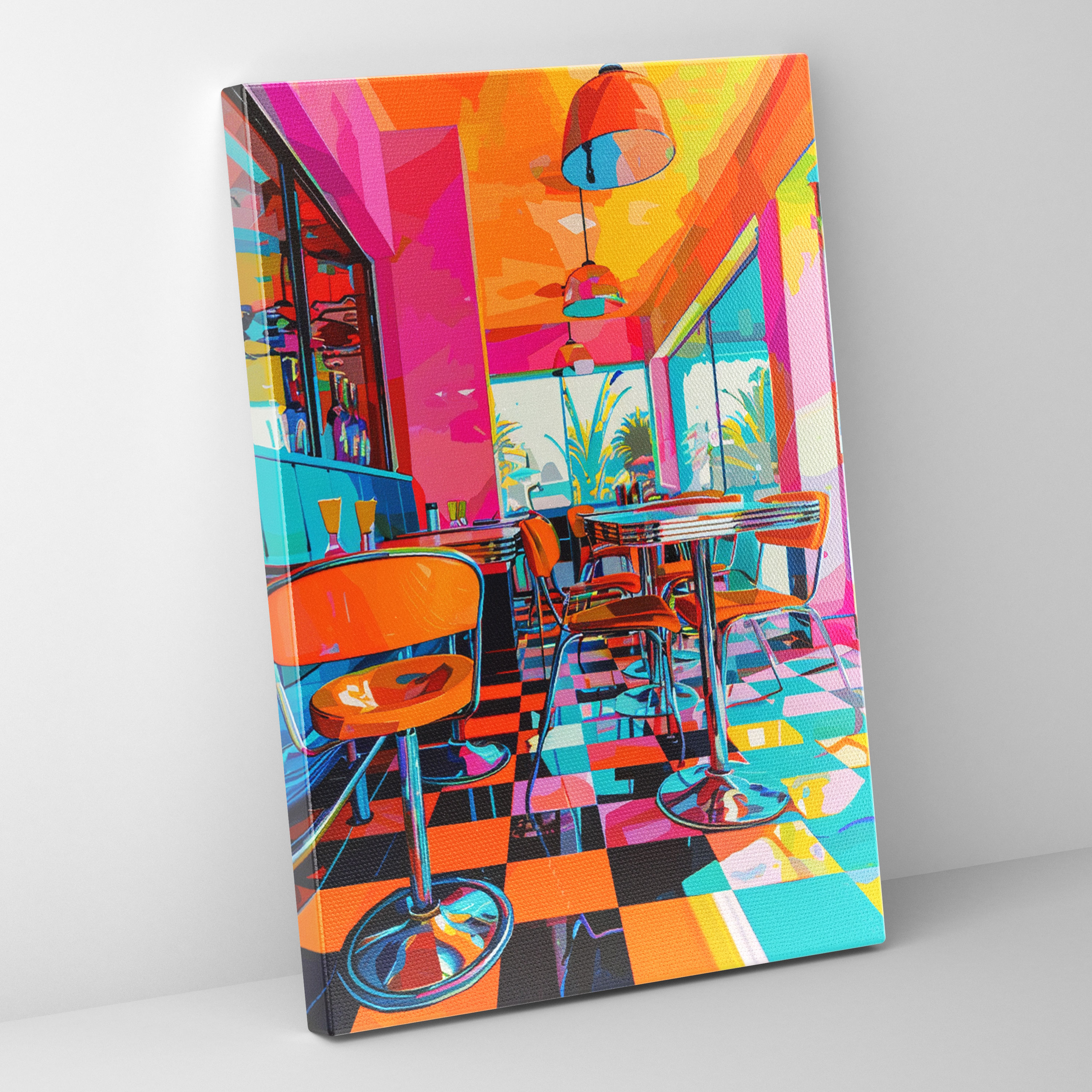 Popart Style Canvas Print - Popart, Canvas, Popart Style, Home Decoration