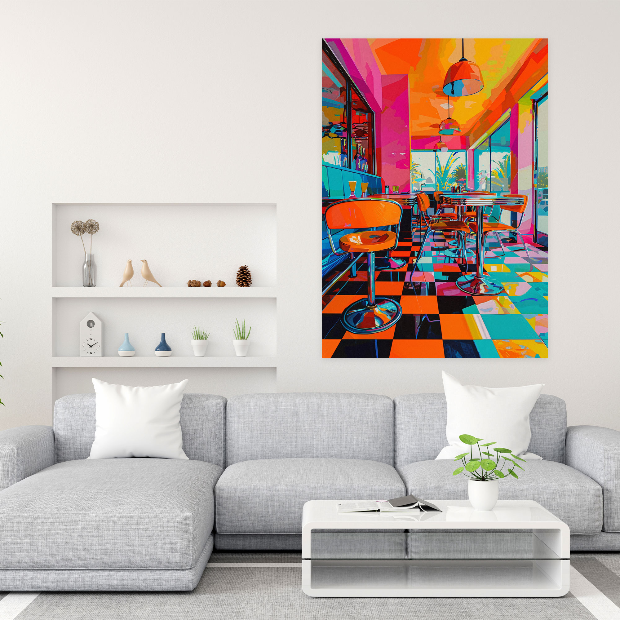 Popart Style Canvas Print - Popart, Canvas, Popart Style, Home Decoration