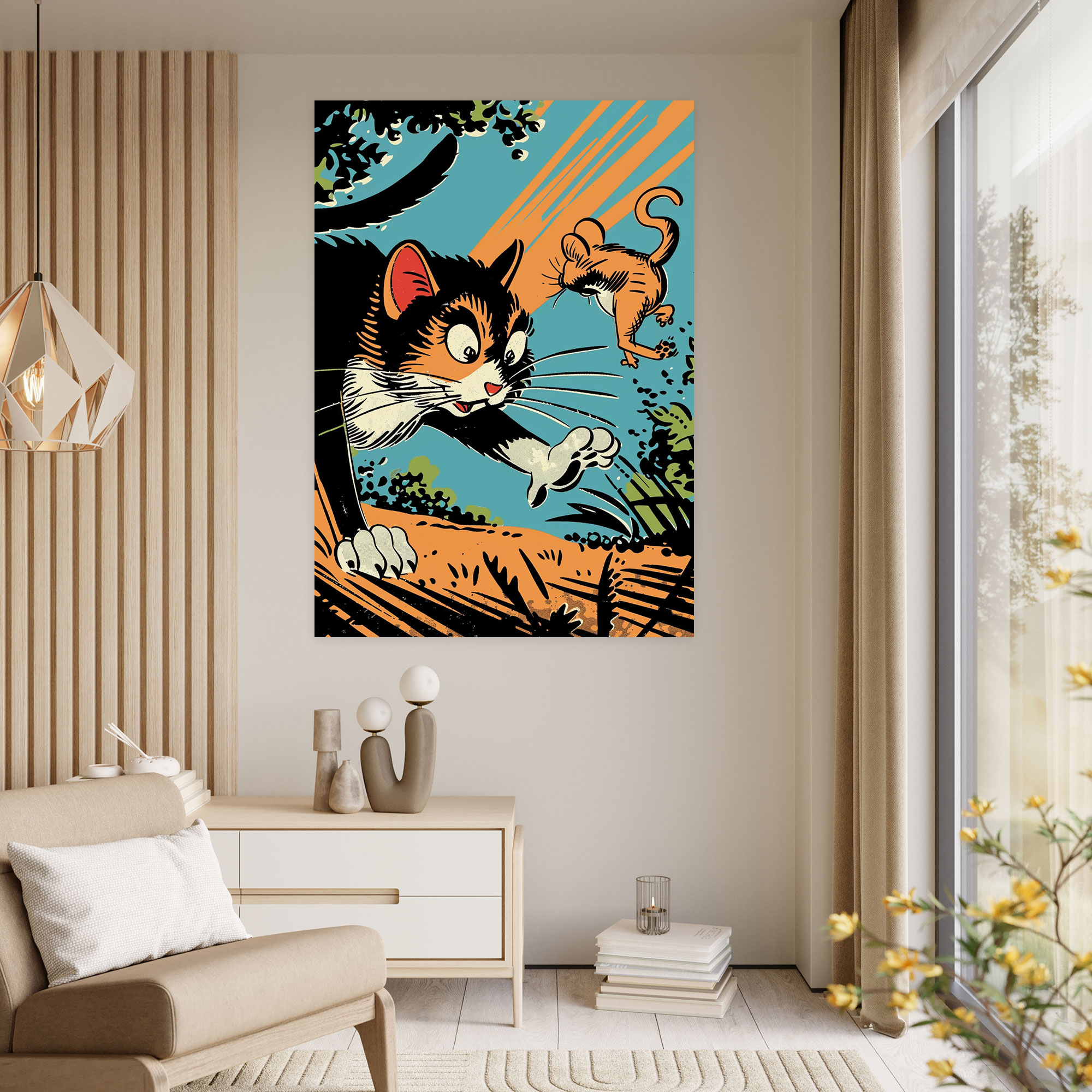 Popart Style Canvas Wall Art - Popart, Canvas Wall Art, Popart Style, Decor