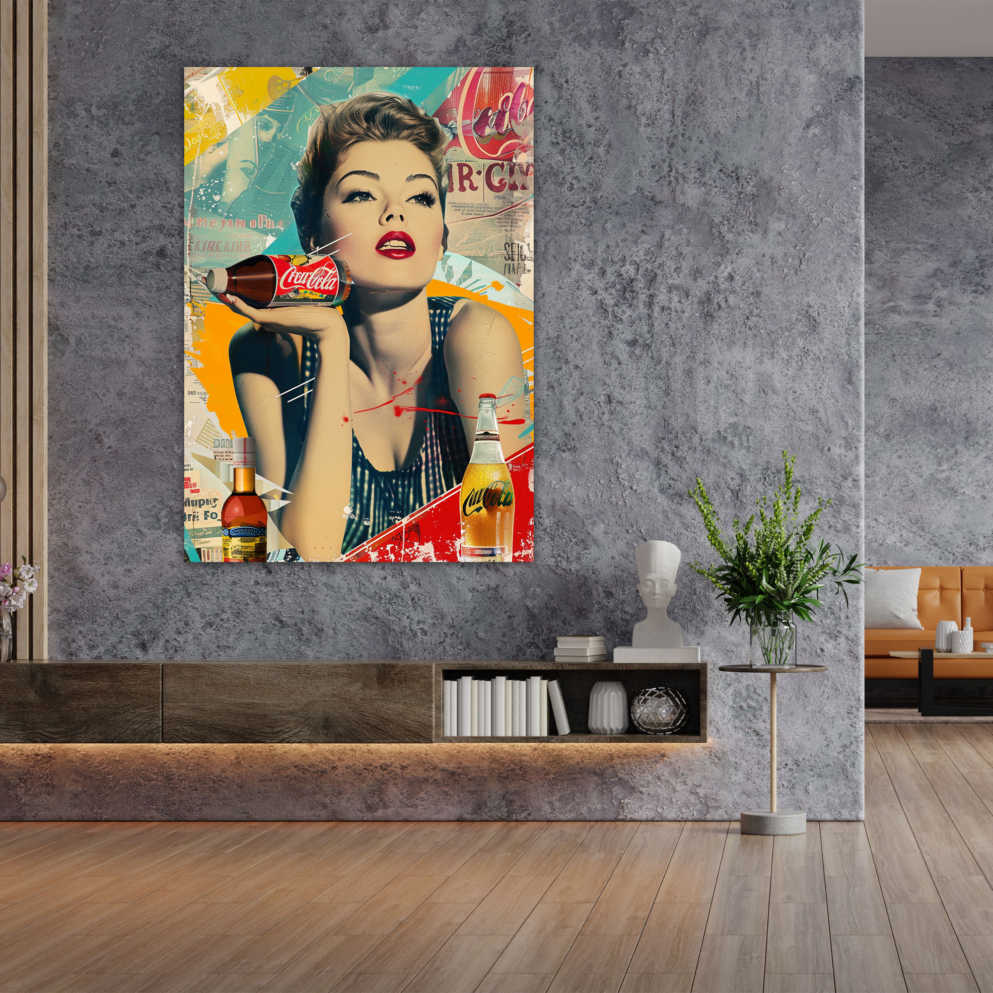 Popart Style Canvas Print - Popart, Canvas, Art, Home Decoration