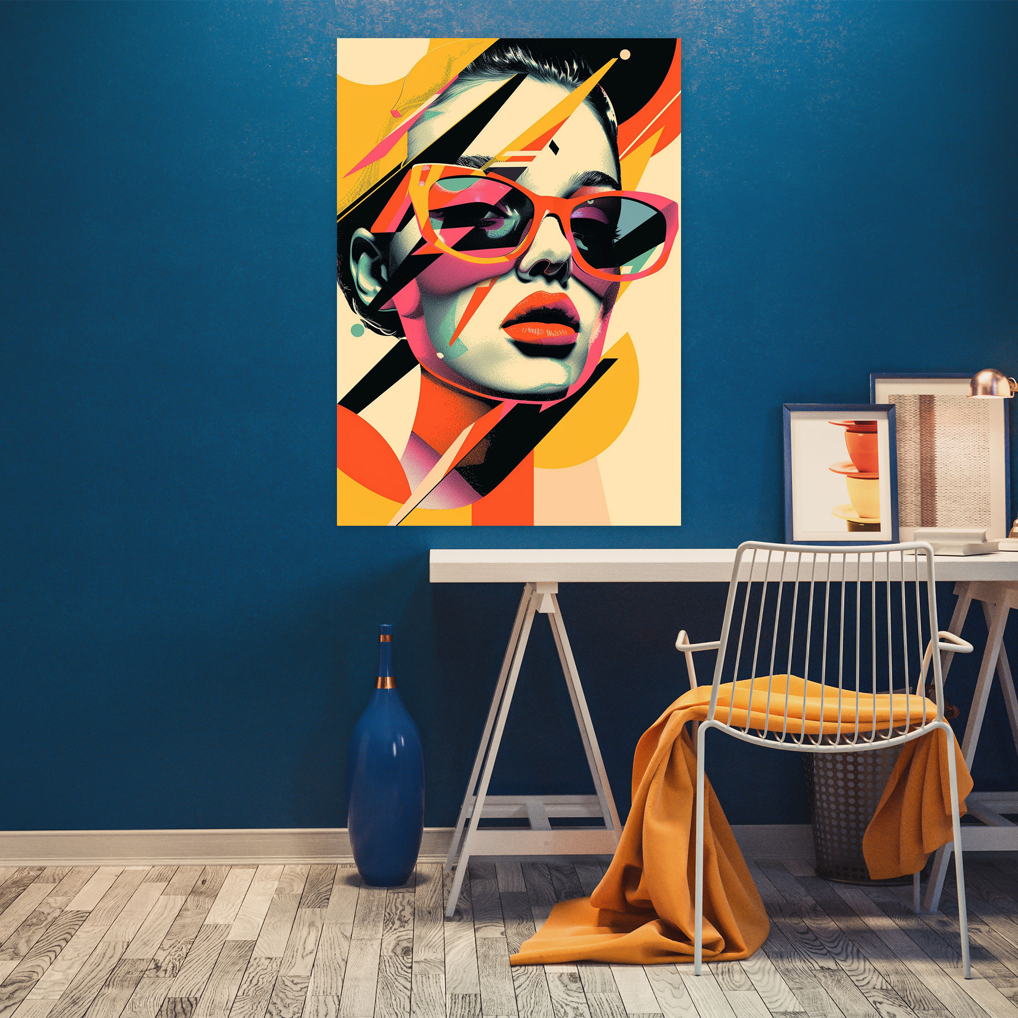 Popart Style Wall Decoration - Popart, Popart Style, Typography, Home Decoration
