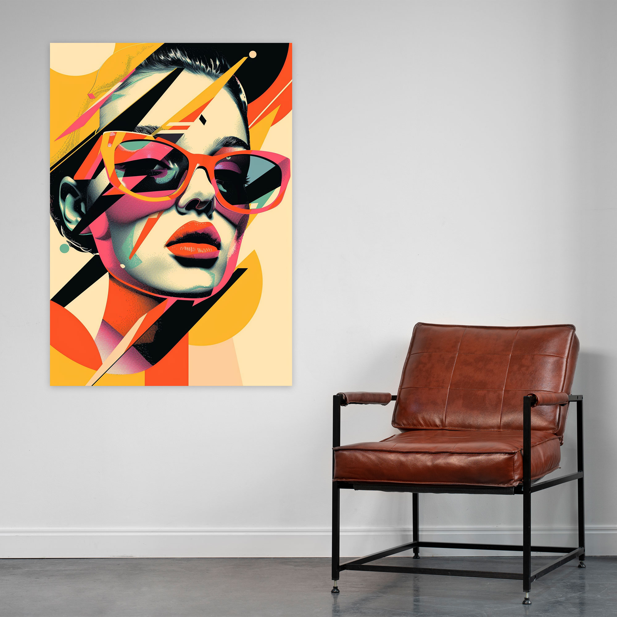 Popart Style Wall Decoration - Popart, Popart Style, Typography, Home Decoration