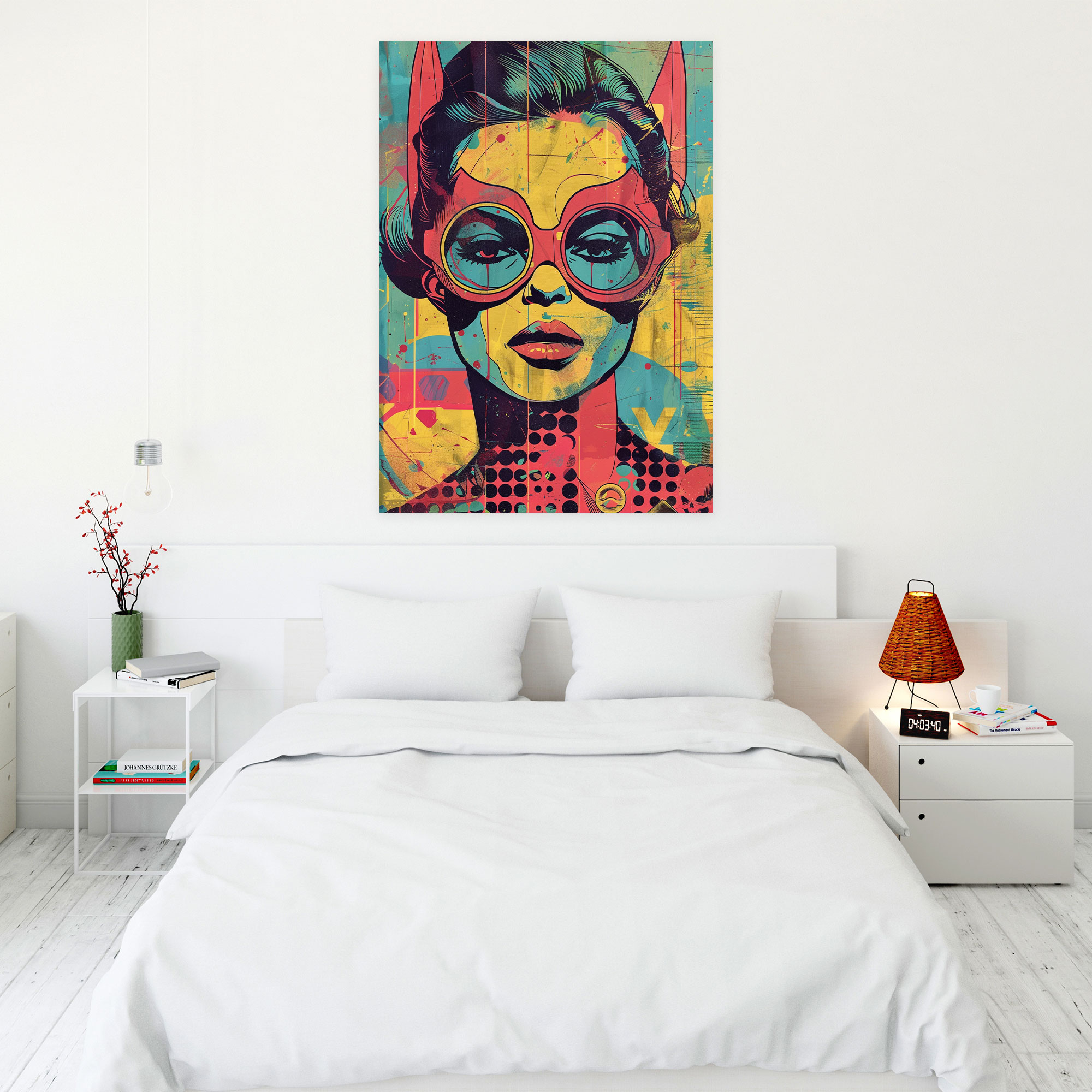 Popart Style Canvas Print - Popart, Wall Art, Wall Decoration, Popart Style