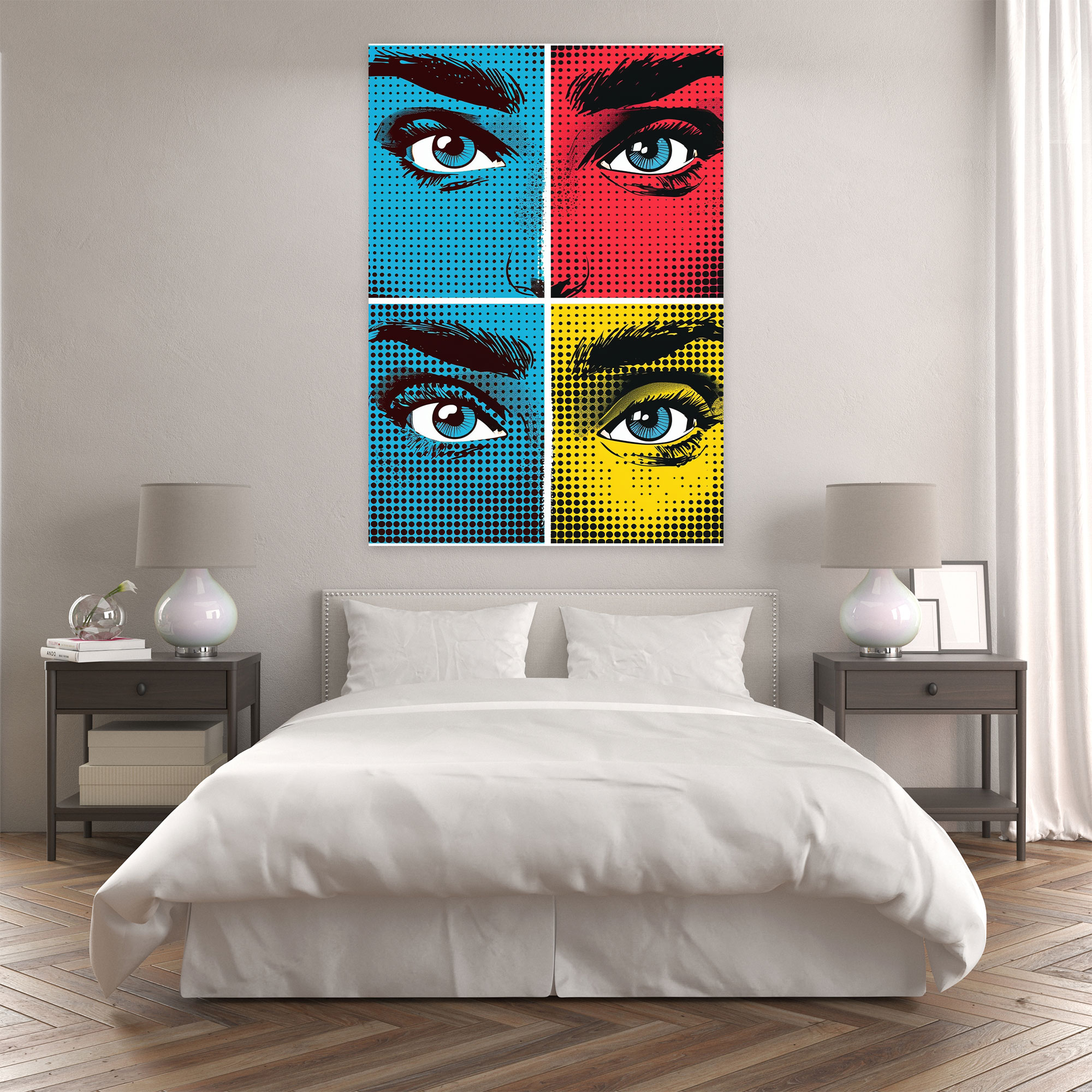Popart Style Canvas Print - Popart, Popart Style, Wall Art, Canvas Wall Art