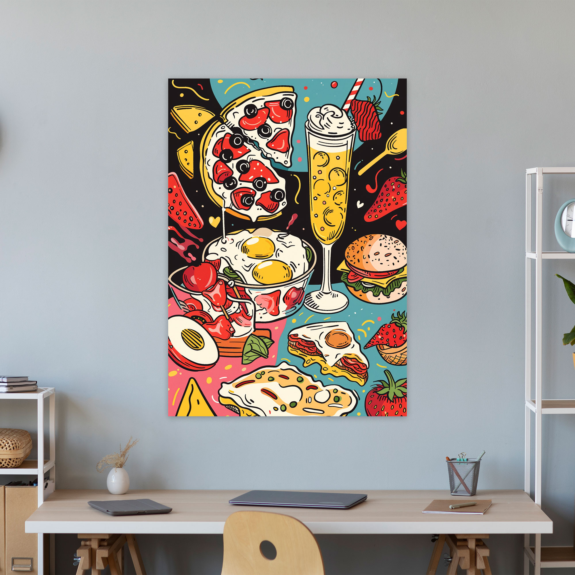 Popart Style Canvas Print - Popart, Canvas Print, Home Decoration, Canvas Wall Art