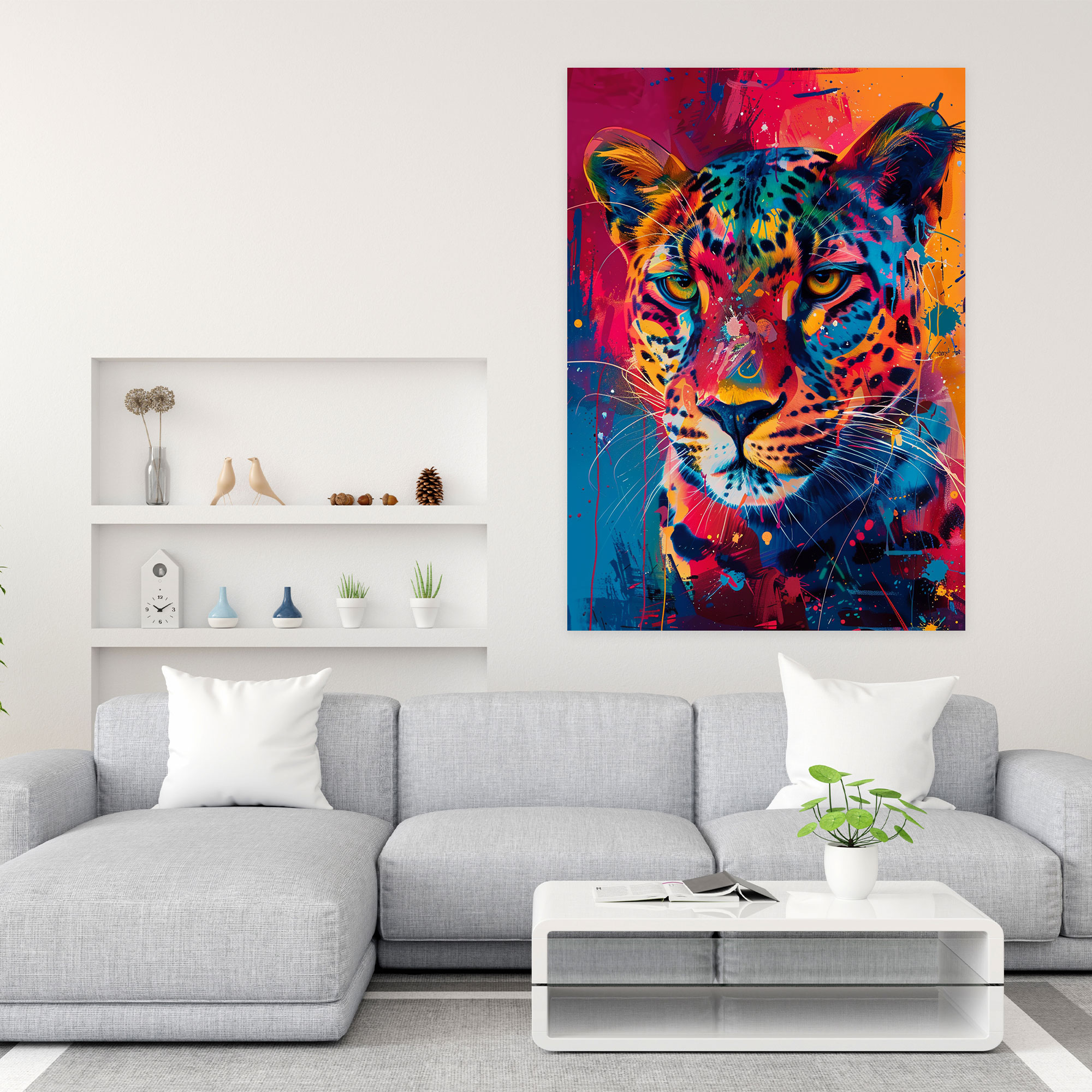 Popart Style Canvas Print - Popart, Home Decoration, Wall Decoration, Canvas
