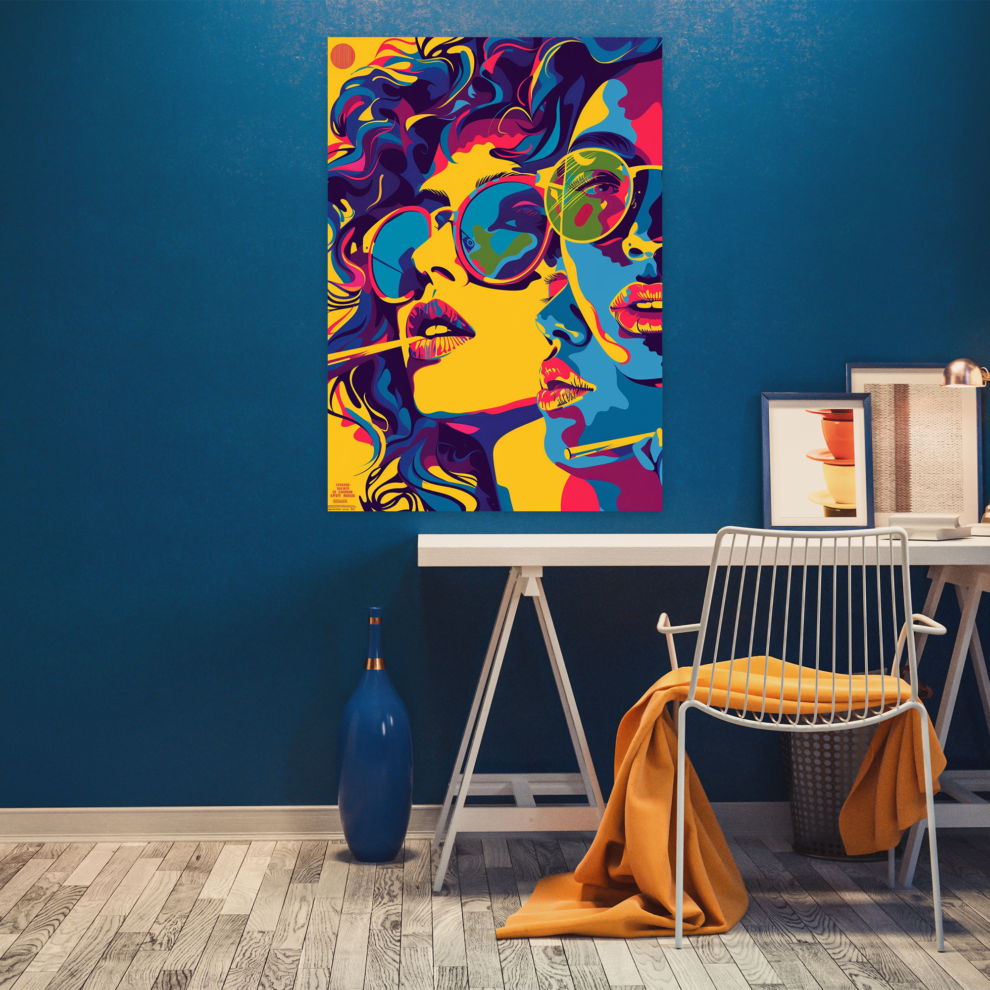 Popart Style Canvas Print - Popart, Wall Art, Popart Style, Wall Decoration