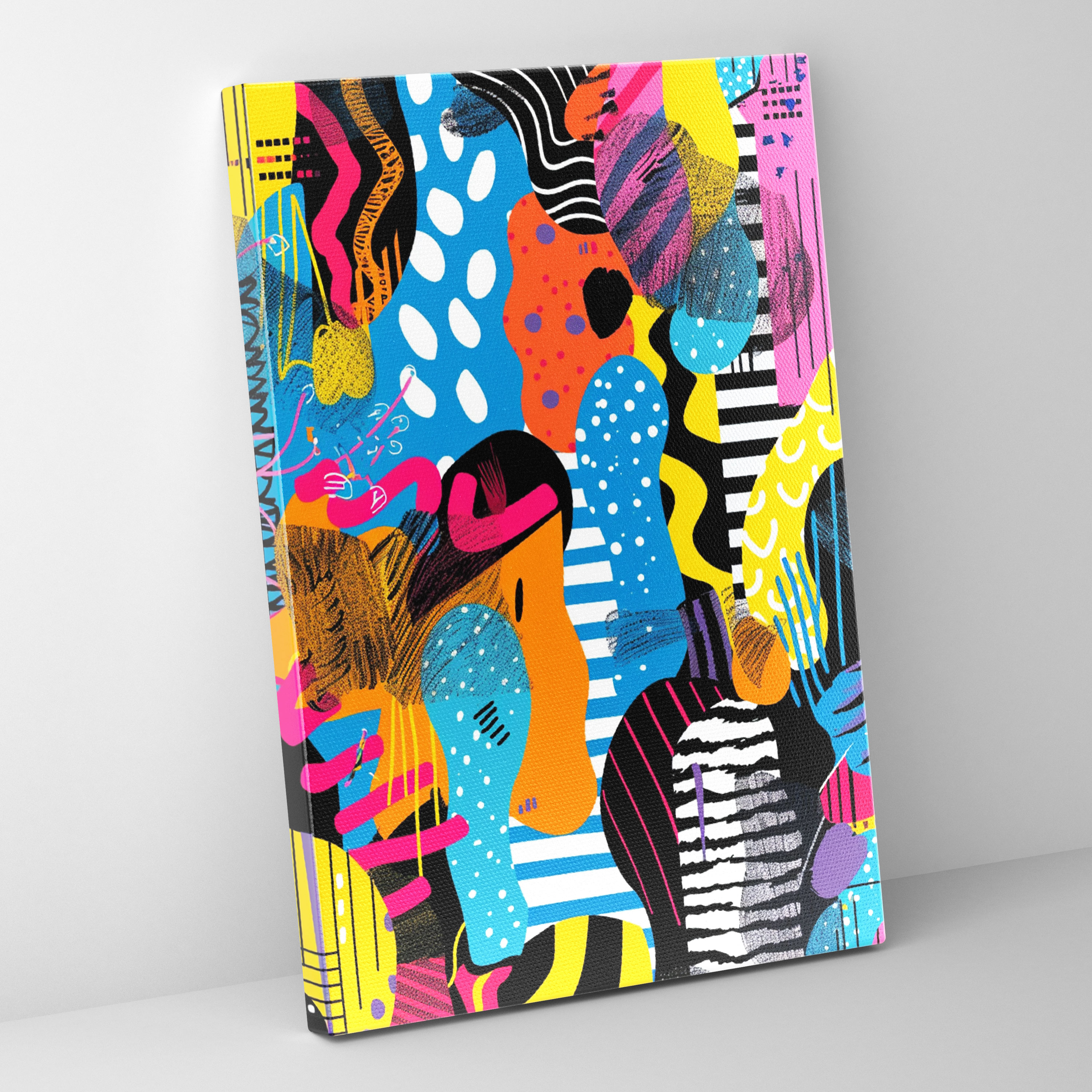 Popart Style Canvas Print - Popart, Home Decoration, Canvas Wall Art, Canvas