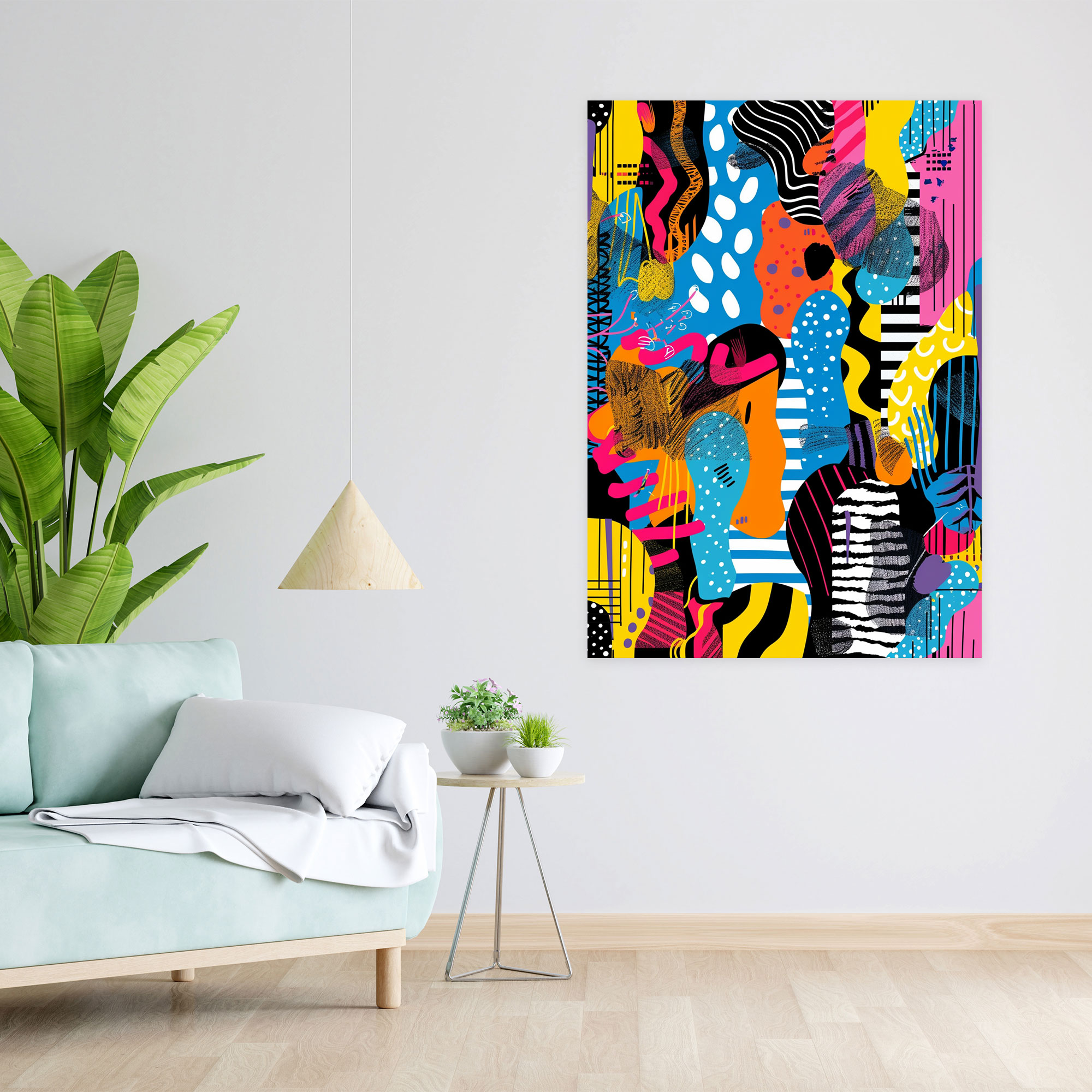 Popart Style Canvas Print - Popart, Home Decoration, Canvas Wall Art, Canvas
